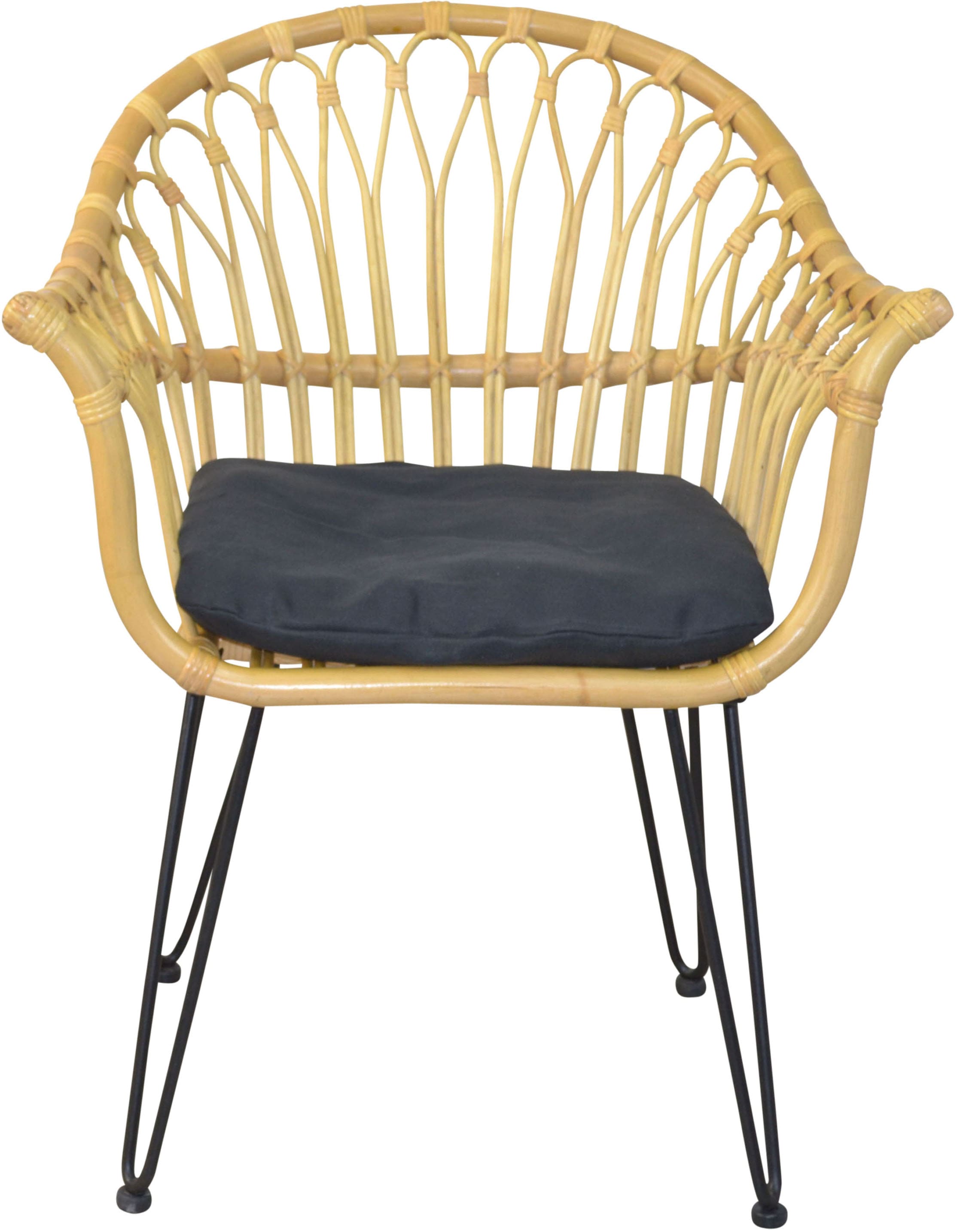 HOFMANN LIVING AND MORE Esszimmersessel, 2er-Set,  handgeflochten