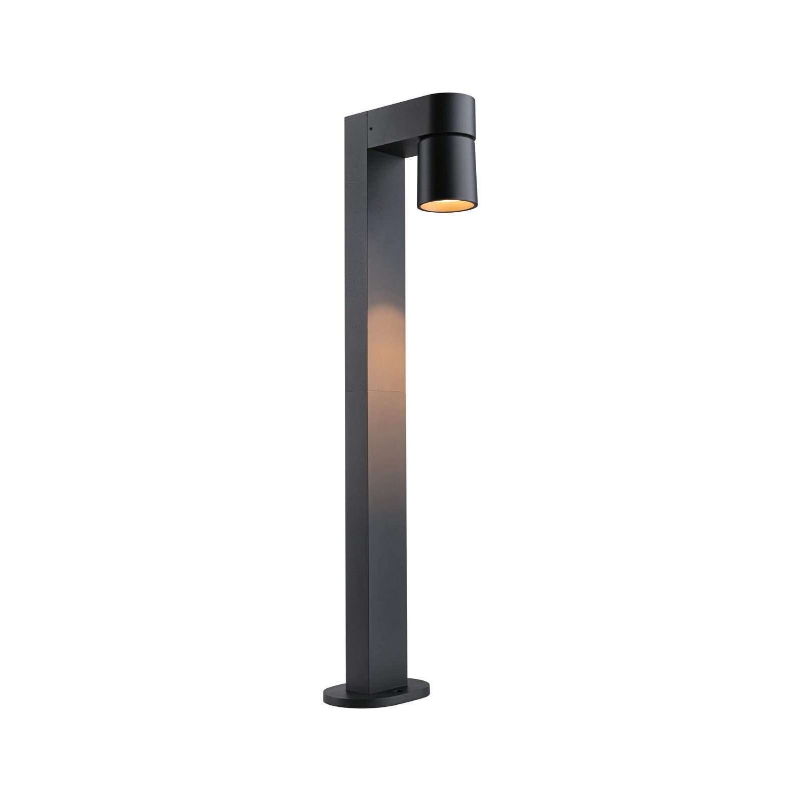 Paulmann LED Pollerleuchte »Kimu IP44 822mm 2200K 7,8W 500lm 230V 70° Anthrazit Aluminium«, 1 flammig, insektenfreundlich