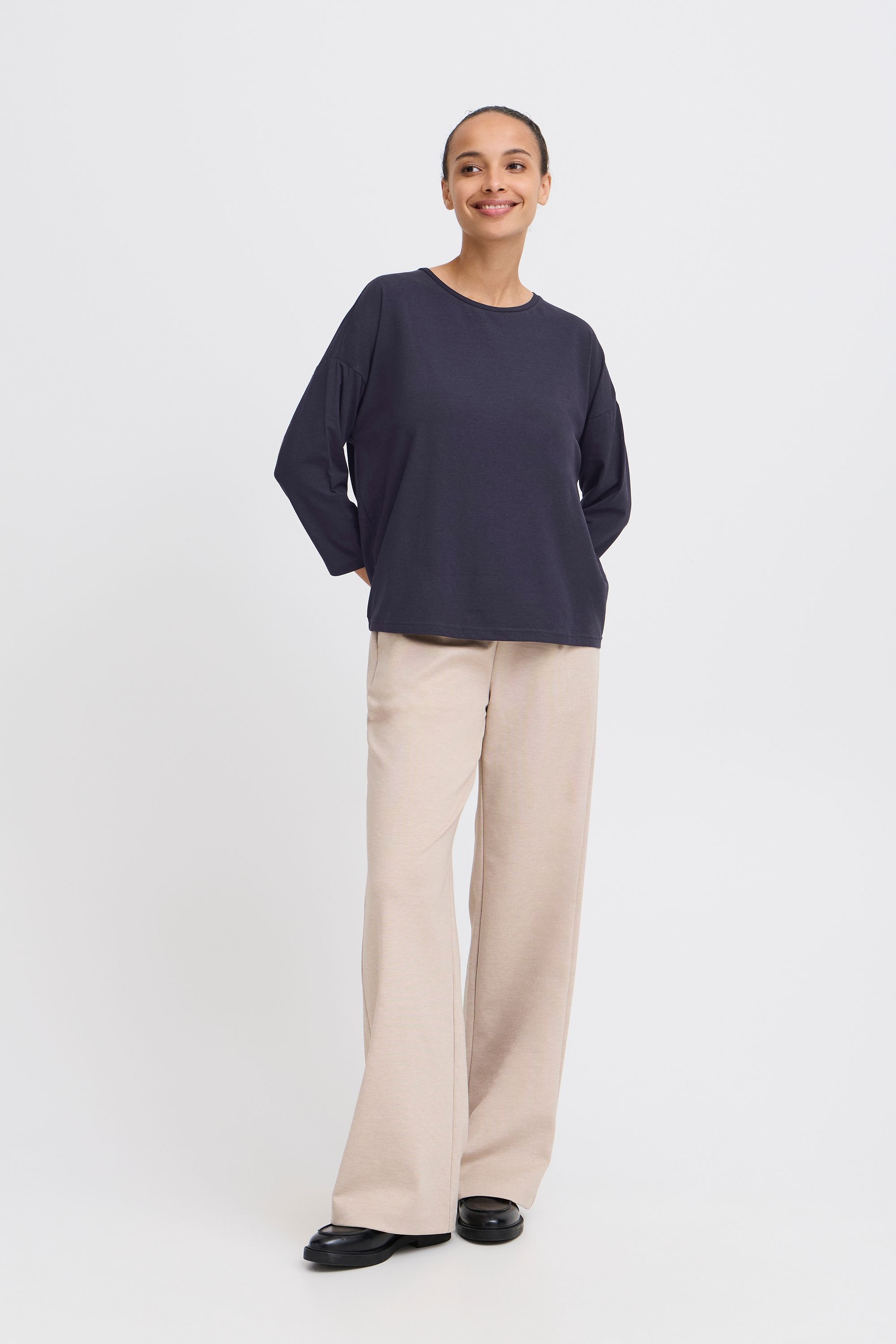 b.young Longsleeve »Longsleeve BYPAMILA MID SLEEVE TSHIRT«