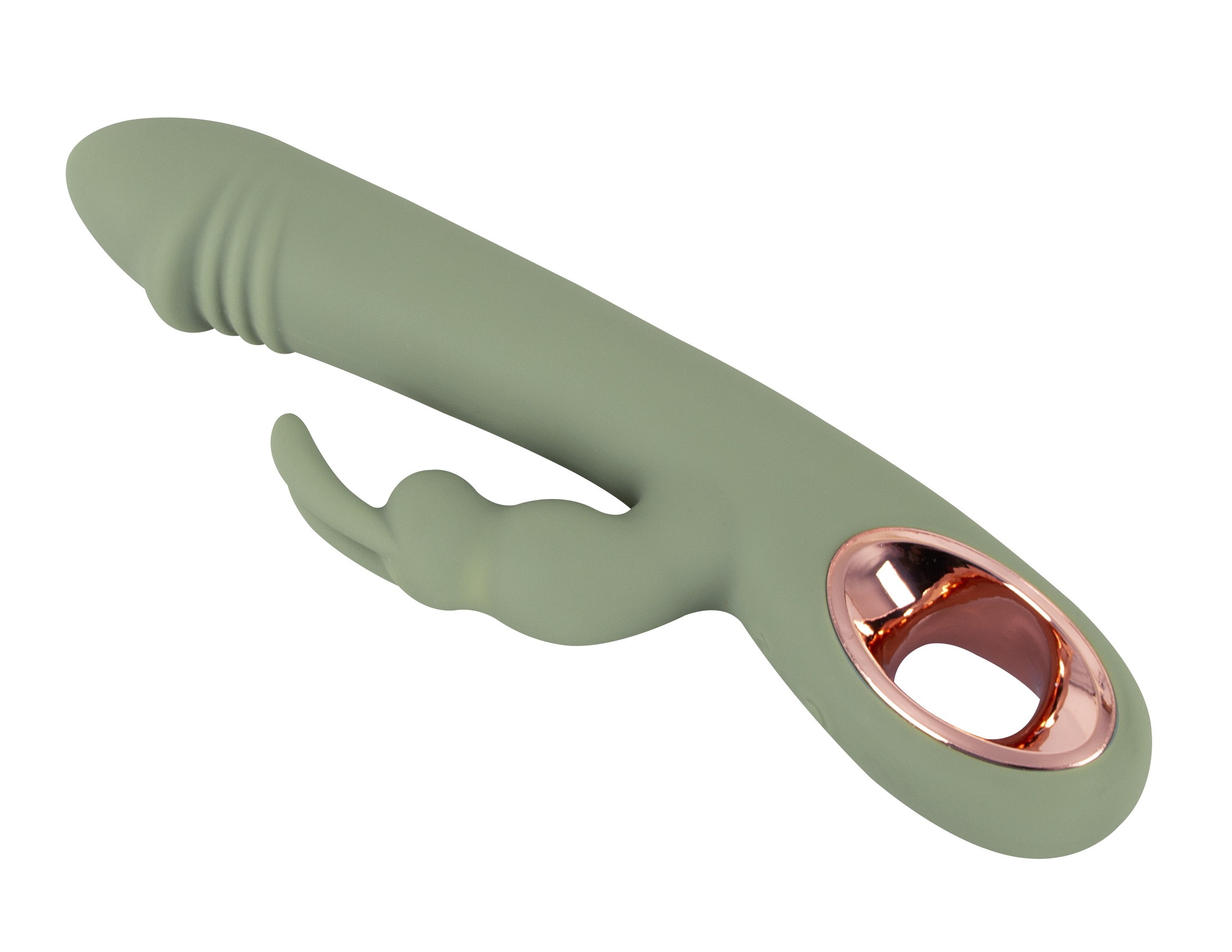 You2Toys Vibrator »Rabbitvibrator Slim Rabbit Olive«