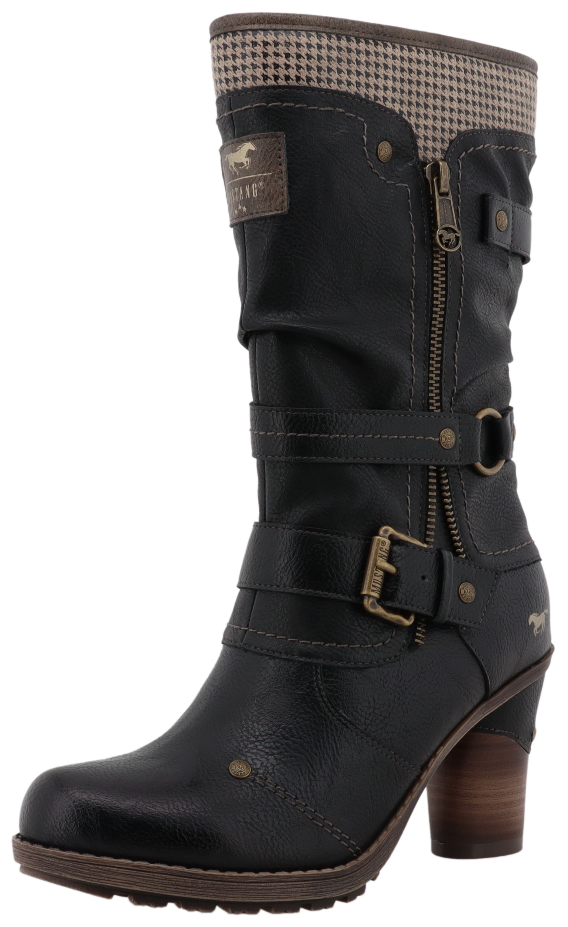 Mustang Shoes Winterstiefel »Palma«  Kurzstiefel, Winterstiefel mit wärmendem Textifutter