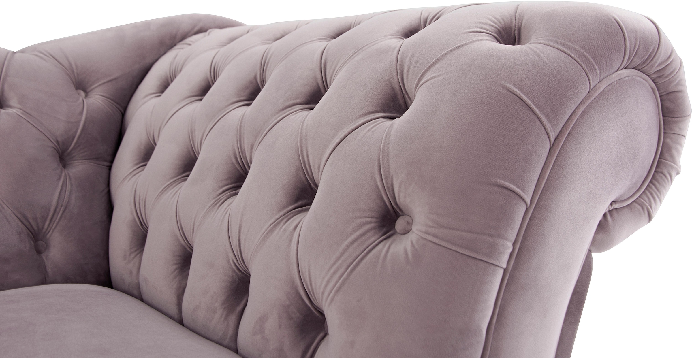 Home affaire 3-Sitzer »Chester«, mit Knopfheftung in Recamieren-Optik