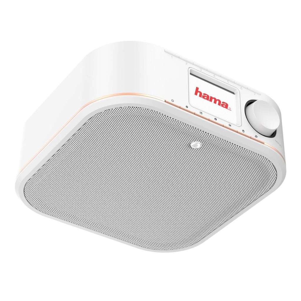 Hama Digitalradio (DAB+) »DAB Radio, Digitalradio, digitales Unterbauradio für Küche DR350«, (Digitalradio (DAB+)-FM-Tuner 5 W)