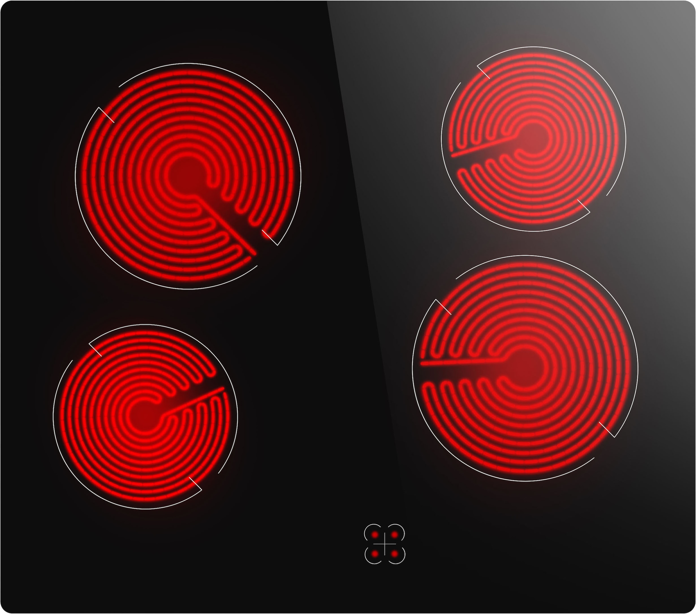 Flex-Well Küchenzeile »Florenz« mit E-Geräten, Gesamtbreite 280 x 170 cm