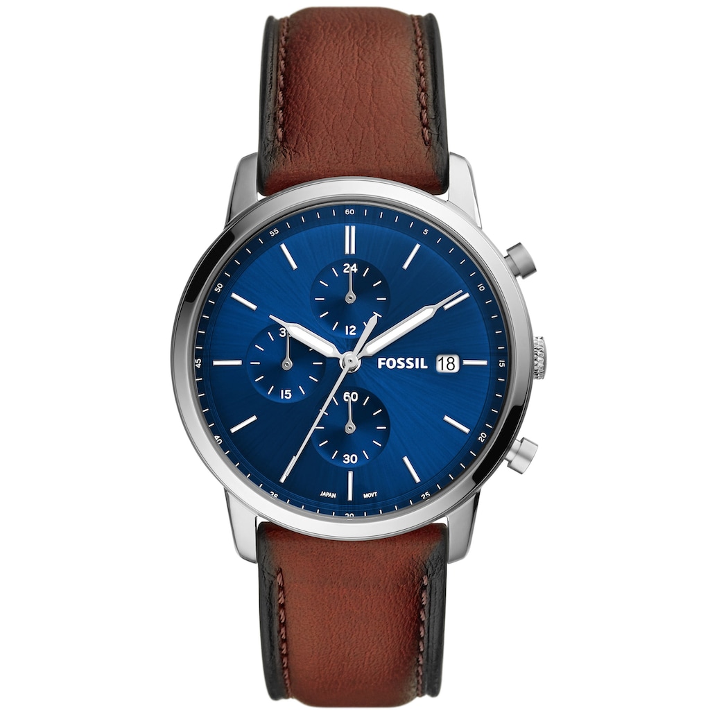 Fossil Chronograph »FS5850,MINIMALIST CHRONO«