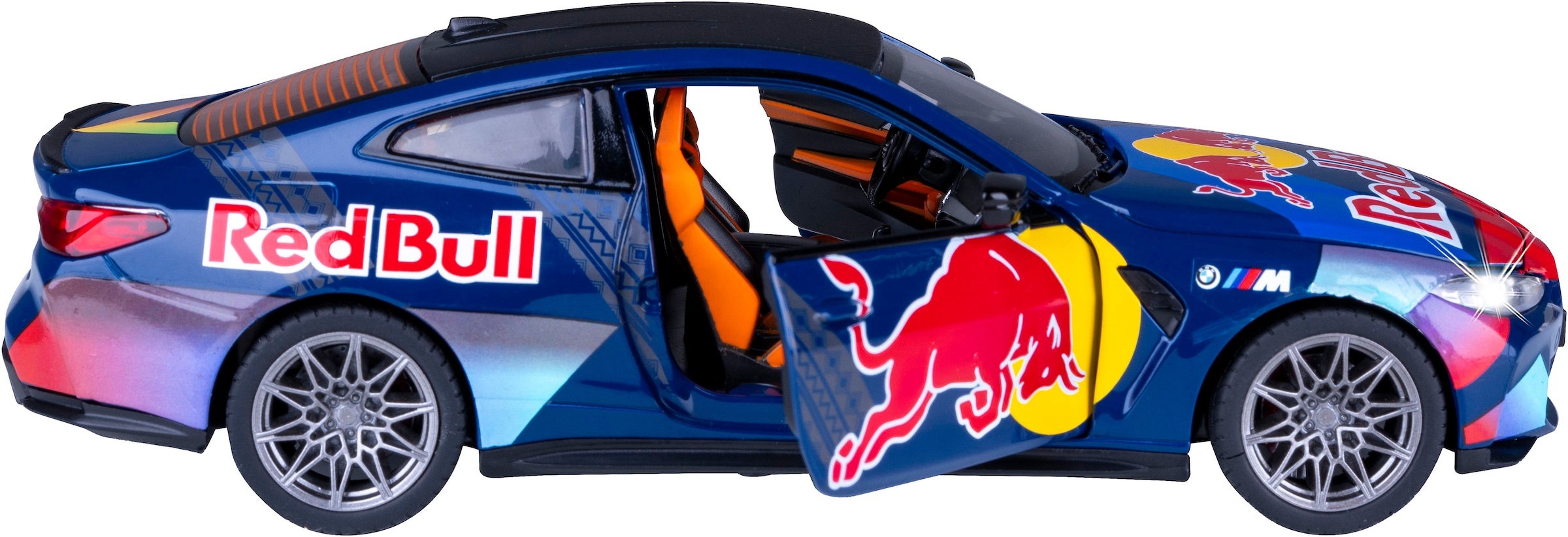 Jamara Spielzeug-Auto »Diecast BMW M4 blau inklusive Batterien« LED Licht; Maßstab 1:24