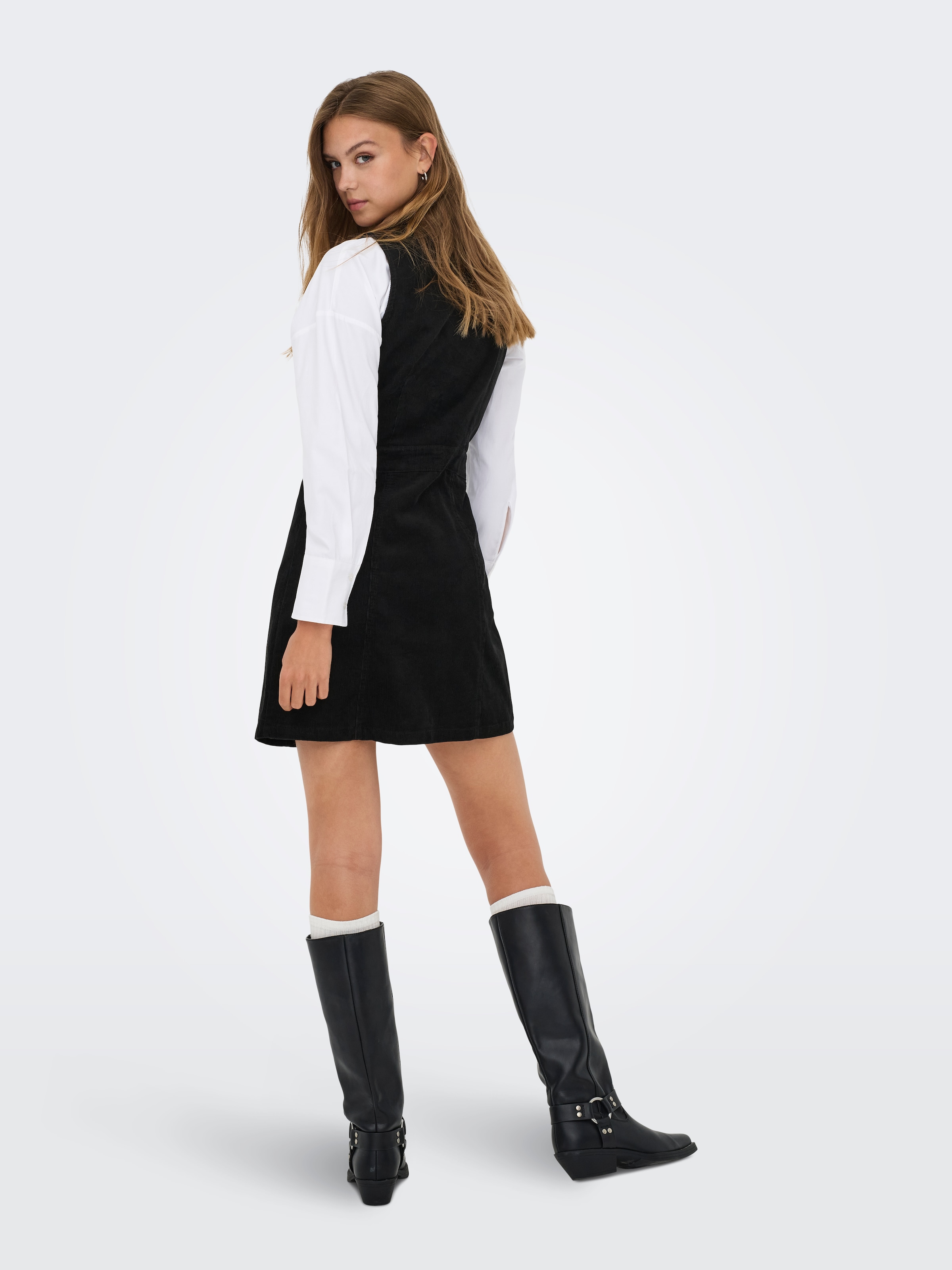 ONLY Cordkleid »ONLMOXIE S/L BUT CORD DRESS CC PNT«