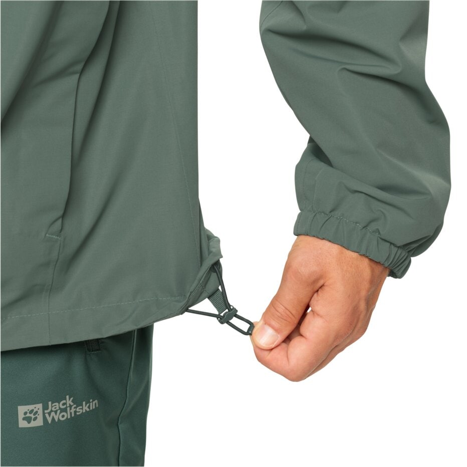 Jack Wolfskin Funktionsjacke »STORMY POINT 2L JKT M«, mit Kapuze, Wasserabweisend & Winddicht & Atmungsaktiv