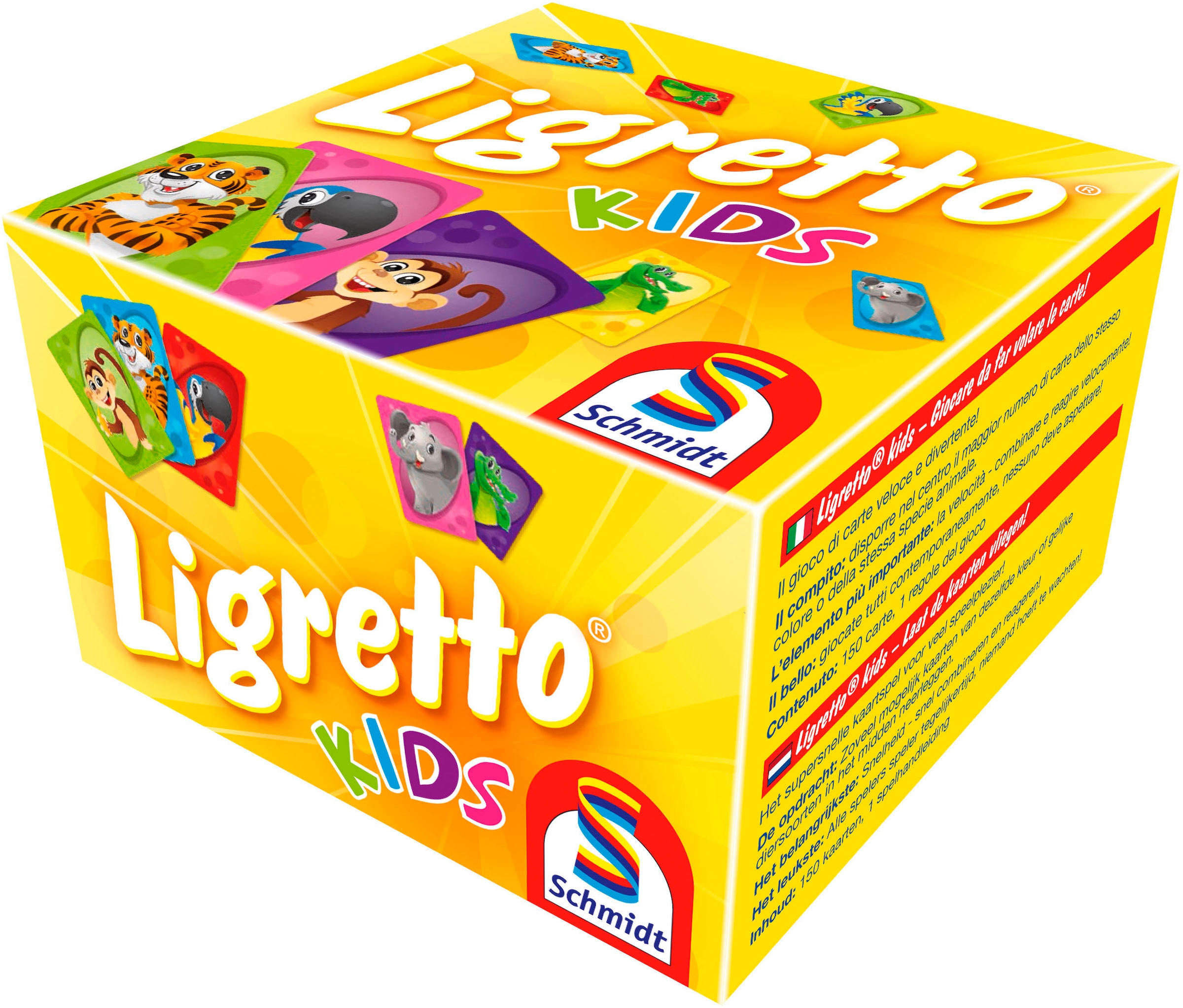 Schmidt Spiele Spiel »Ligretto® Kids«, (151 tlg.), Made in Europe