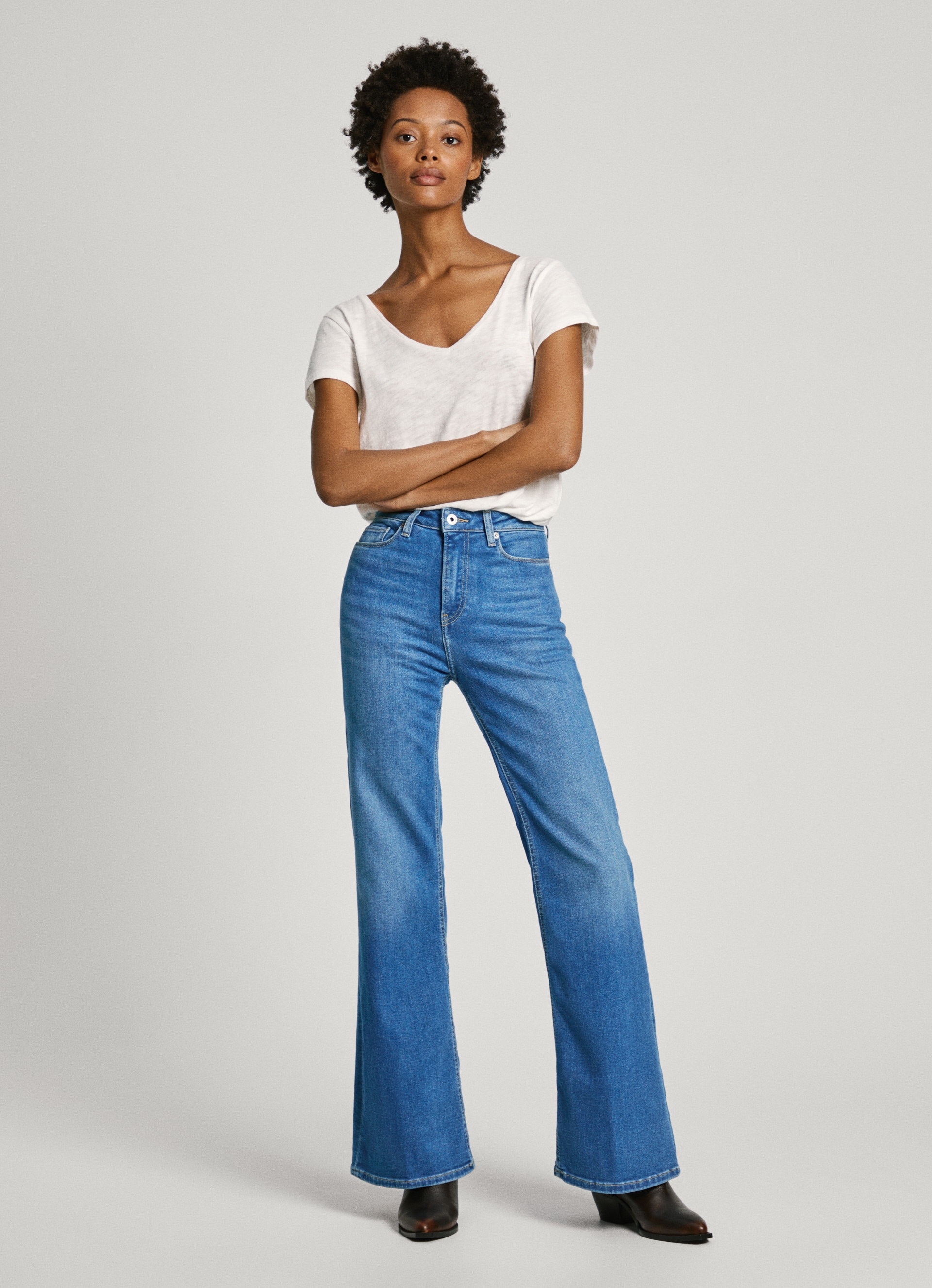 Pepe Jeans Slim-fit-Jeans »FLARE HW«