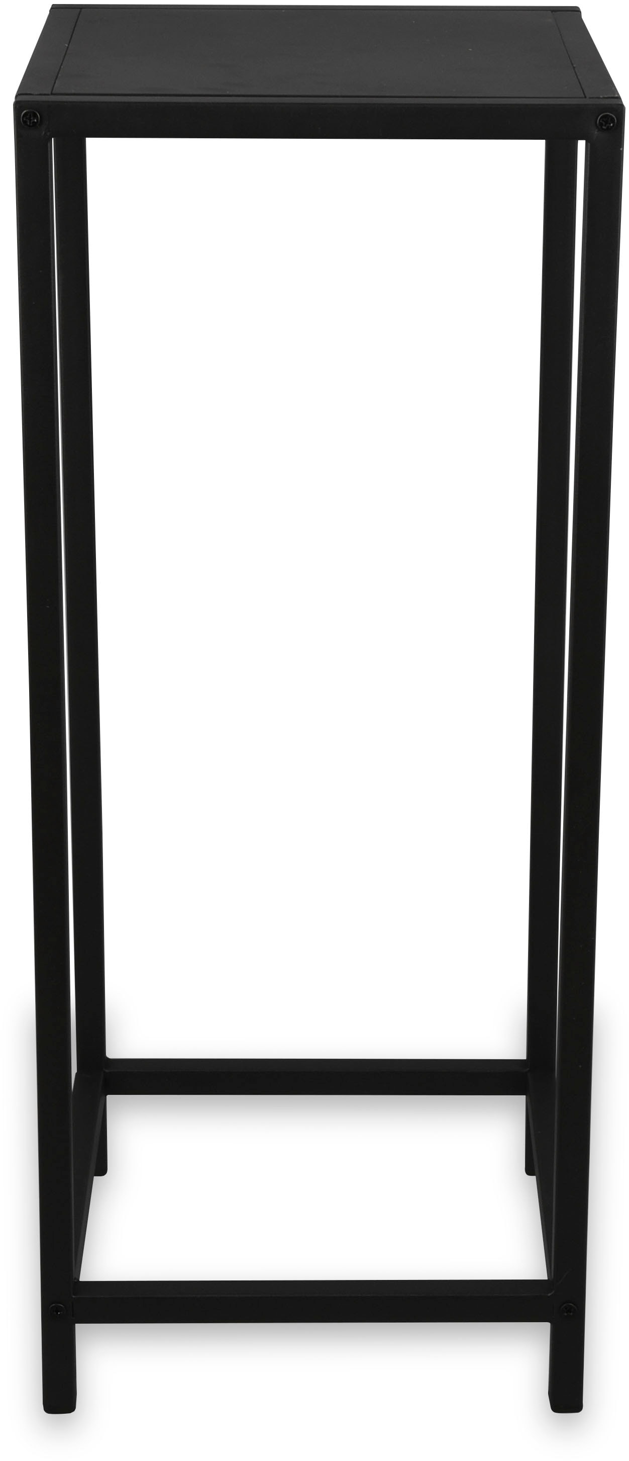 MIRRORS AND MORE Beistelltisch »Veronika« schwarzes Metallgestell