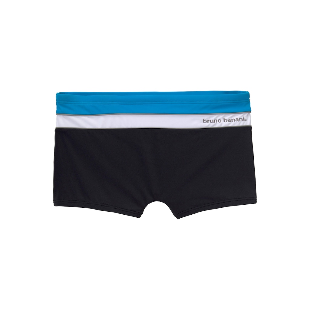 Bruno Banani Boxer-Badehose, mit Kontraststreifen