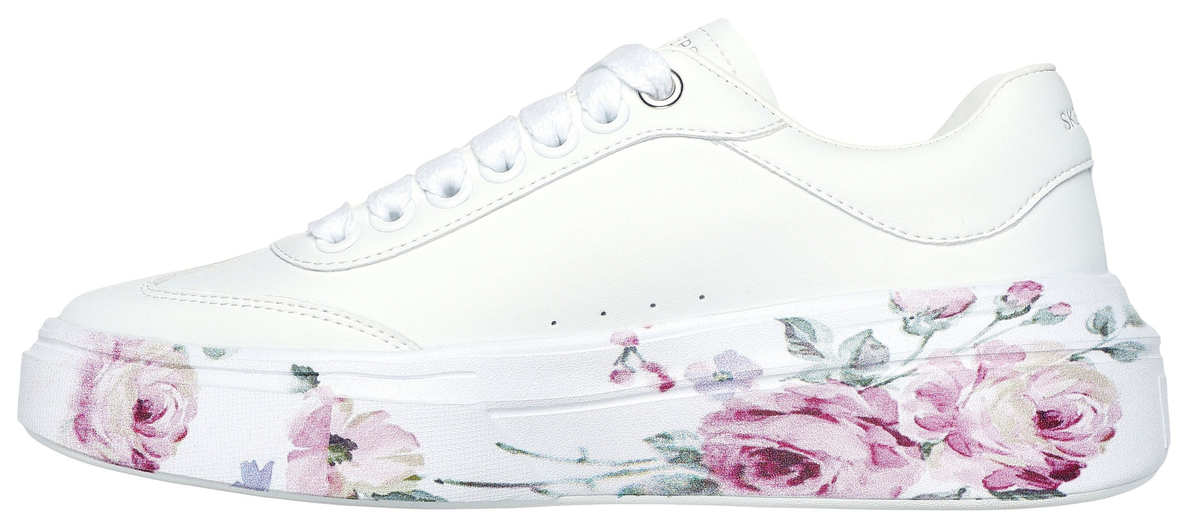 Skechers Sneaker »CORDOVA CLASSIC-PAINTED FLORALS«, Retro Sneaker, Schnürschuh mit Memory Foam