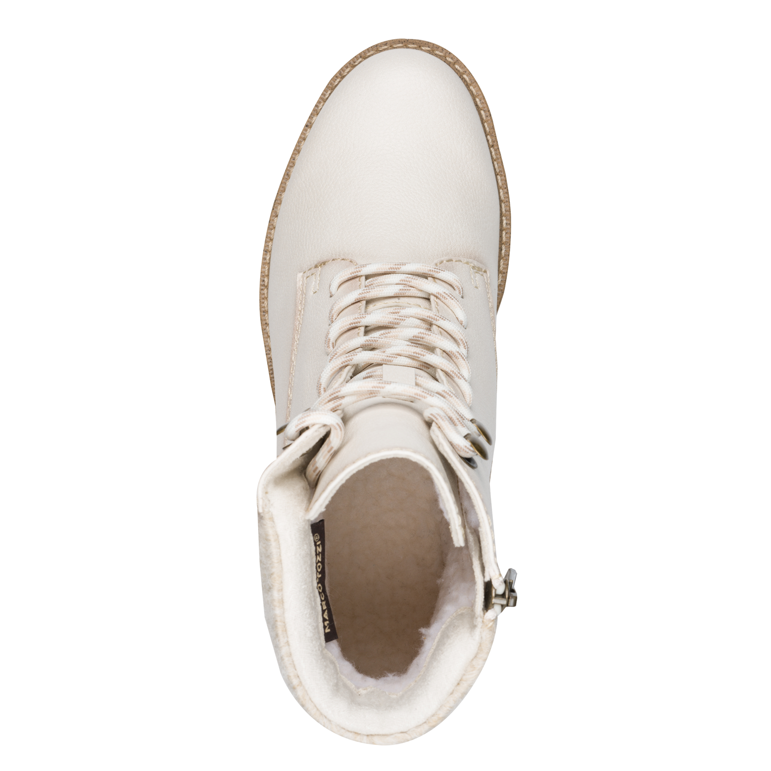 MARCO TOZZI Winterstiefelette  , Blockabsatz, Schnürboots, Winterboots mit Haken im Bergsteigerlook