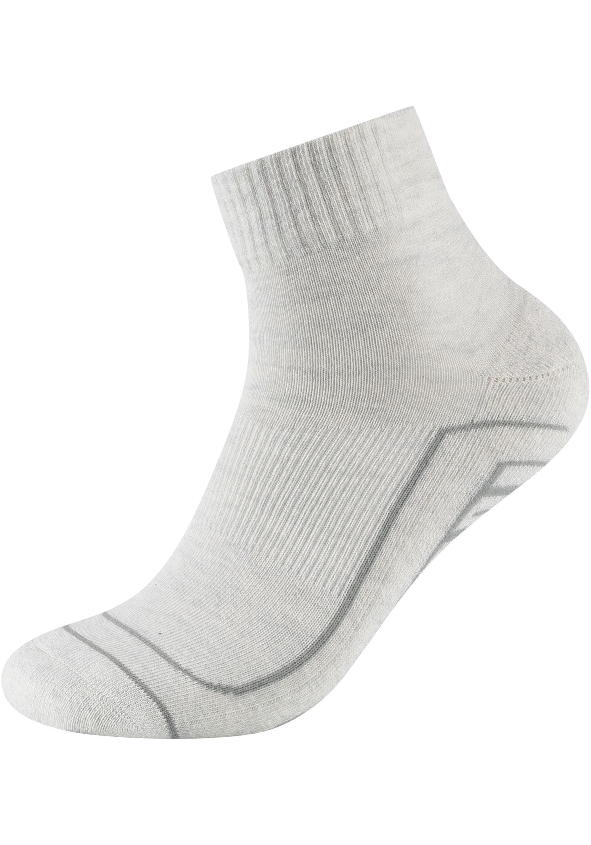 Camano Kurzsocken »ca-soft«, (6 Paar), mit verstärktem Zehenbereich