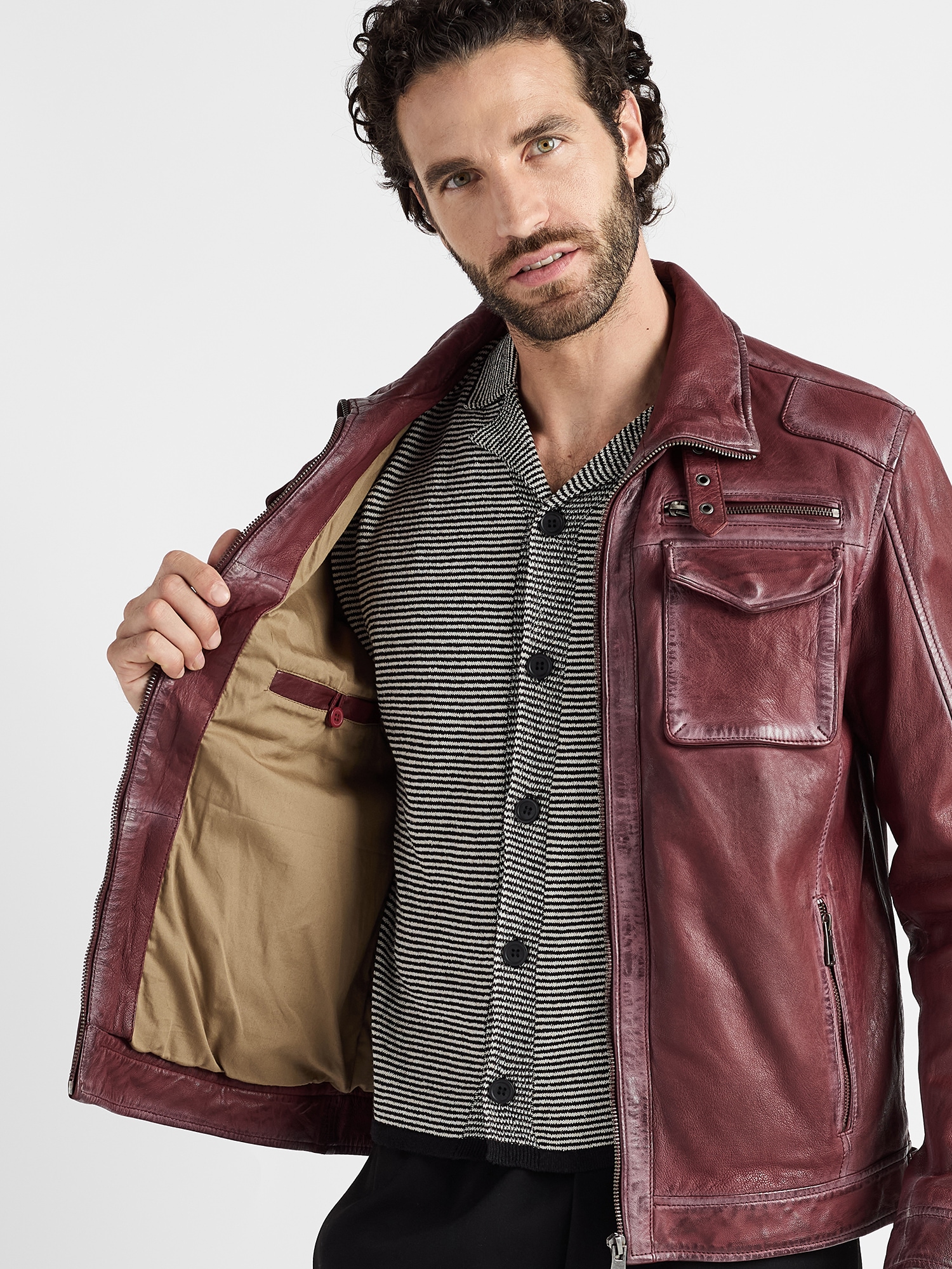 JCC Bikerjacke »Lederjacke 31020345«