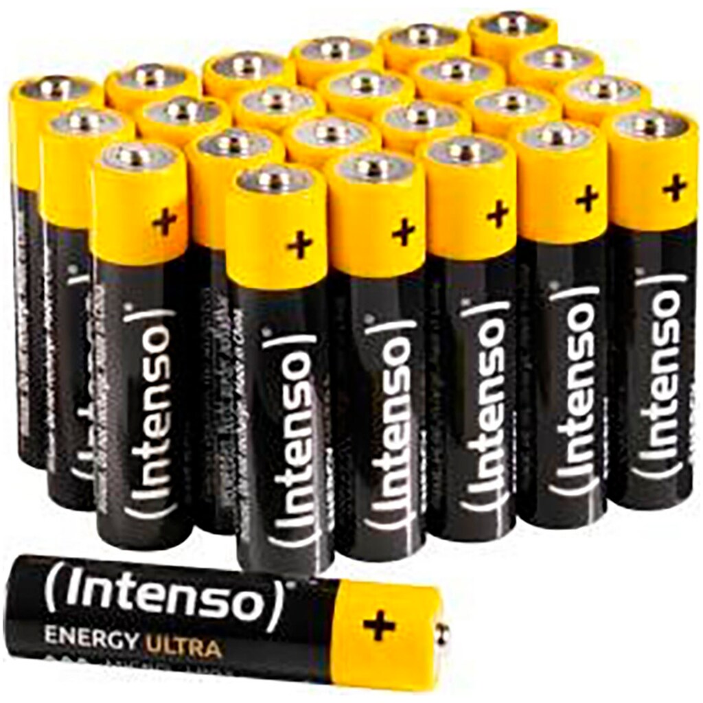 Intenso Batterie »7501814«, LR03, 1,5 V, (Packung, 24 St.)