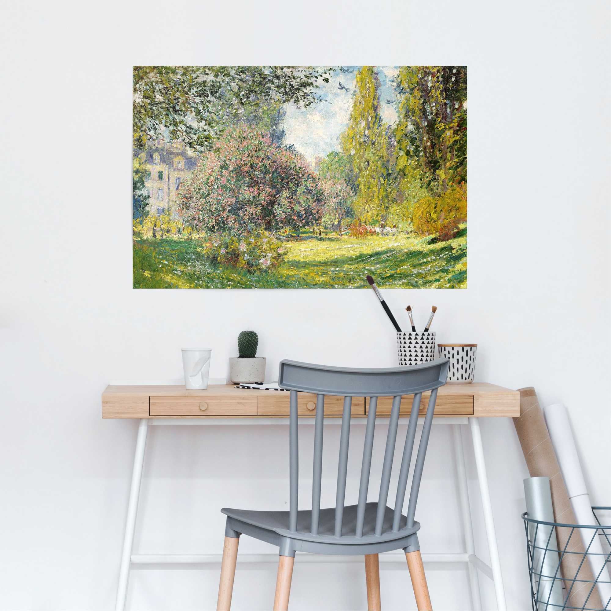 Reinders! Poster »Claude Monet - parc Monceau«