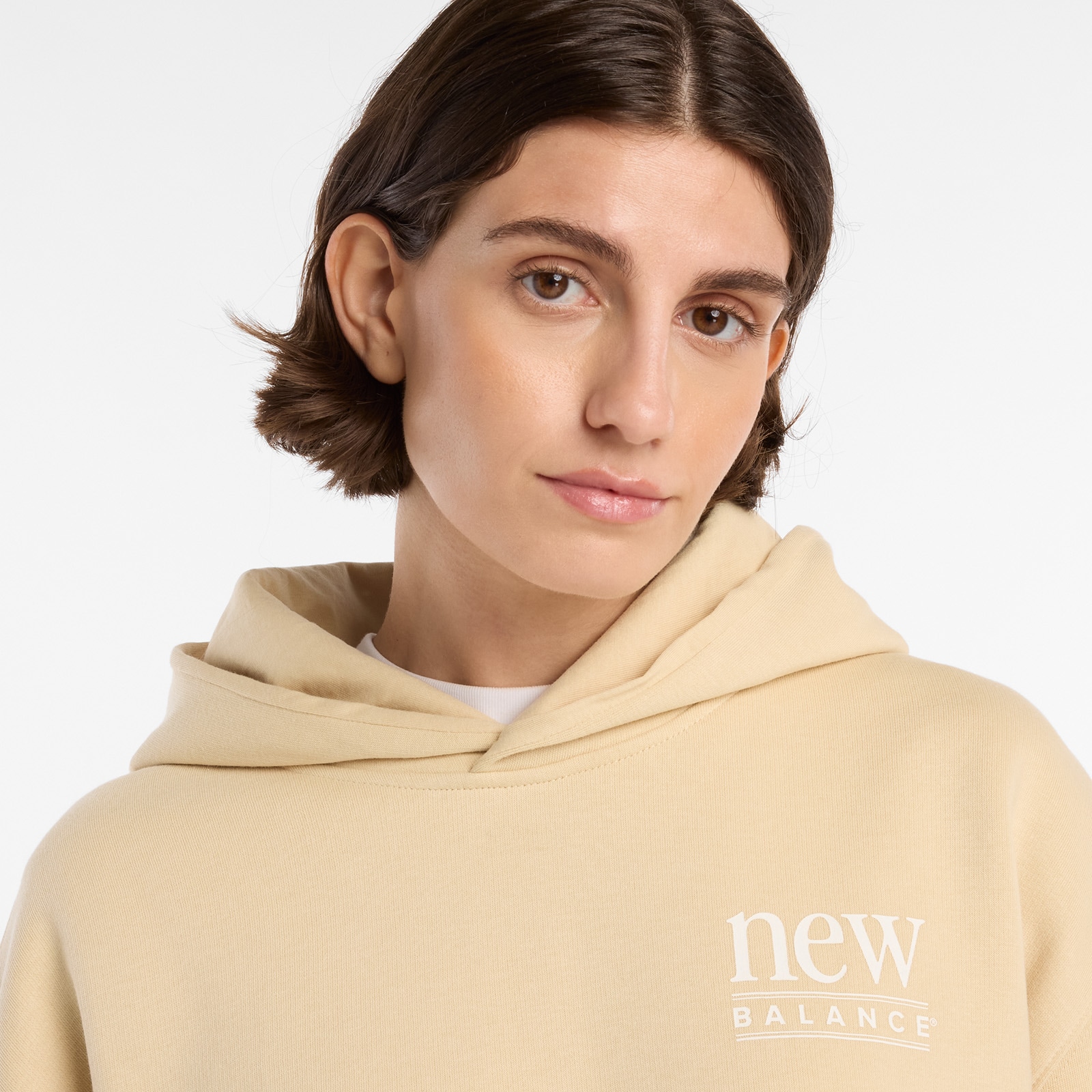 New Balance Kapuzensweatshirt , mit Kapuze, langärmlig, mit angesetztem Bündchen am Ärmelabschluss
