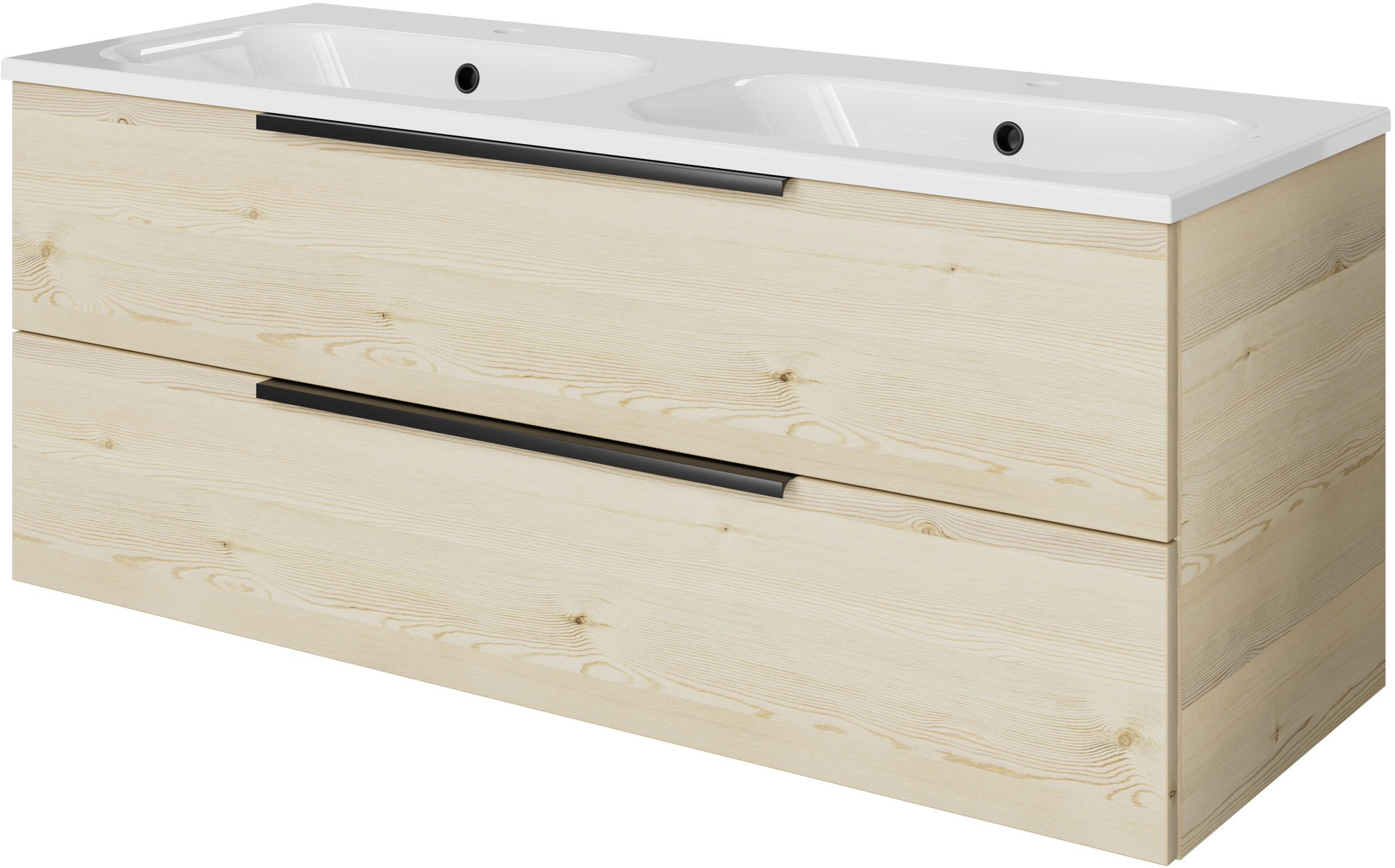 Saphir Badmöbel-Set »Mineralmarmor-Waschtisch mit Waschtischunterschrank« 2 Stk. tlg.