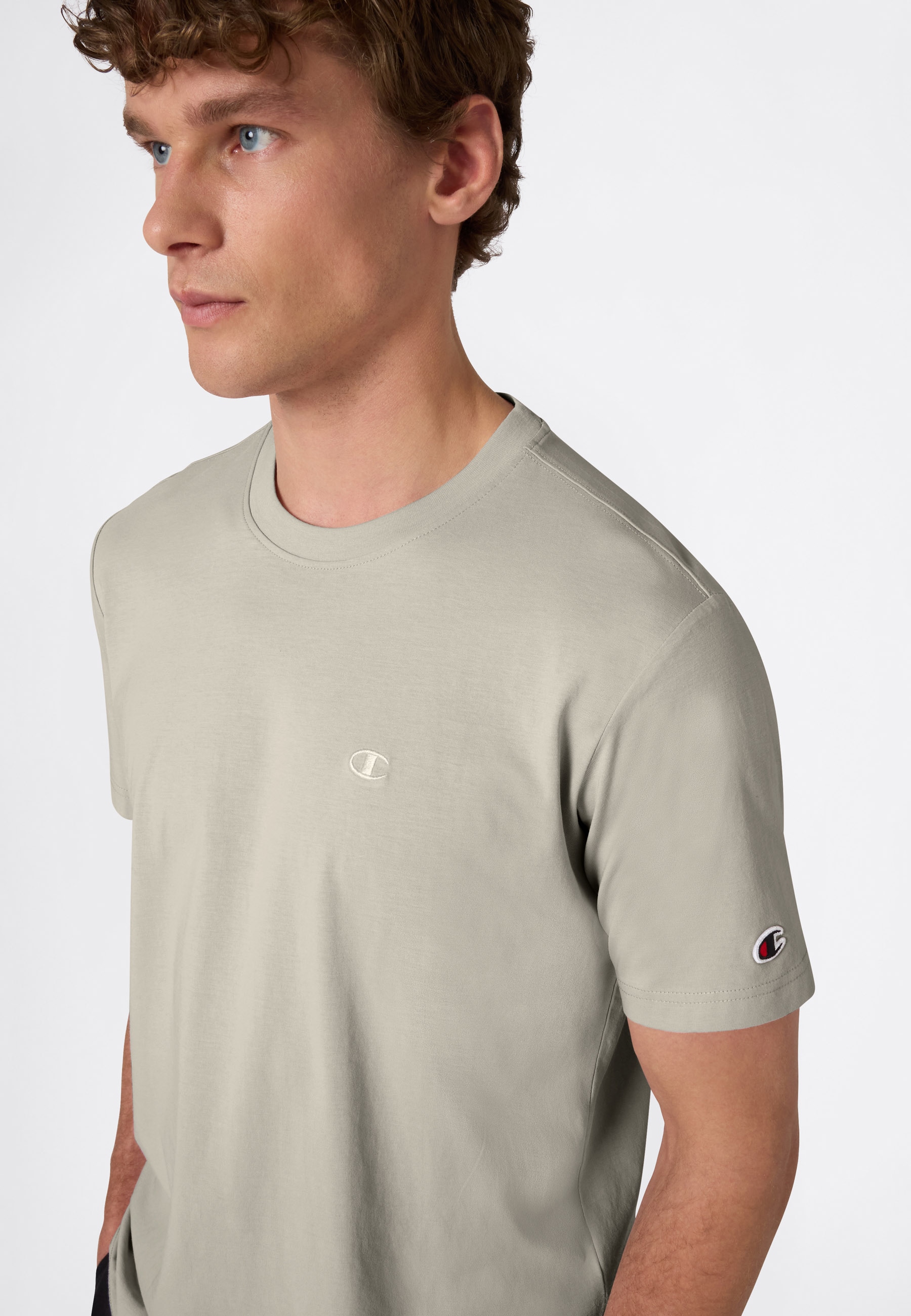 Champion T-Shirt »ICONS TONAL T-Shirt« für Sportmode, Kurzarm, komfortabler Sitz