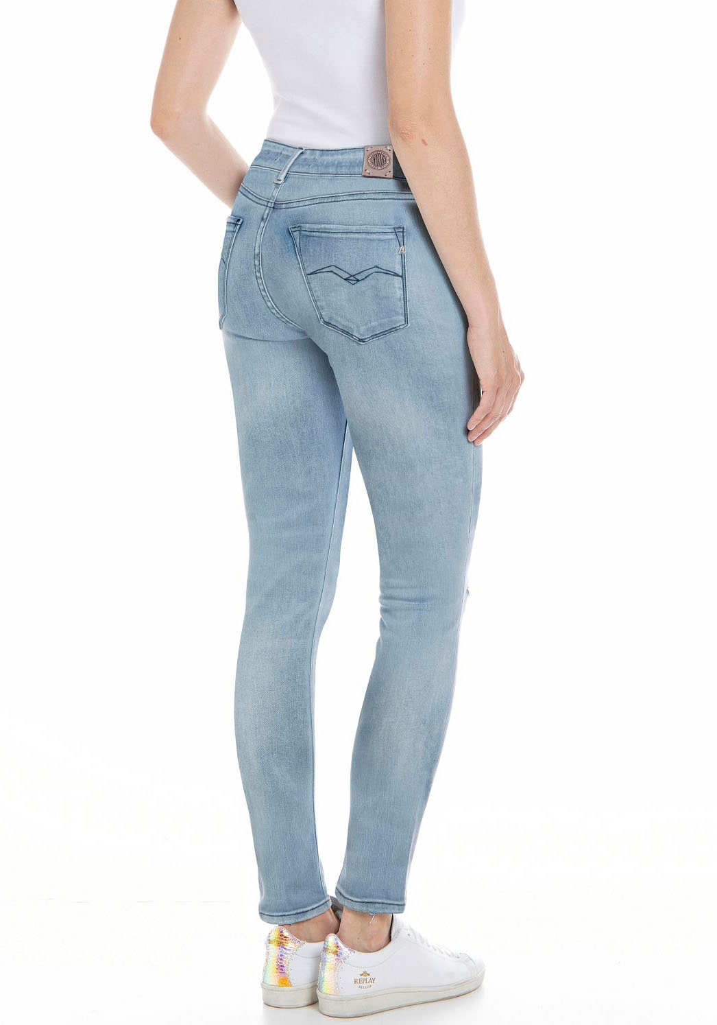 Replay 5-Pocket-Jeans »NEW LUZ Skinny Fit«, in Ankle-Länge