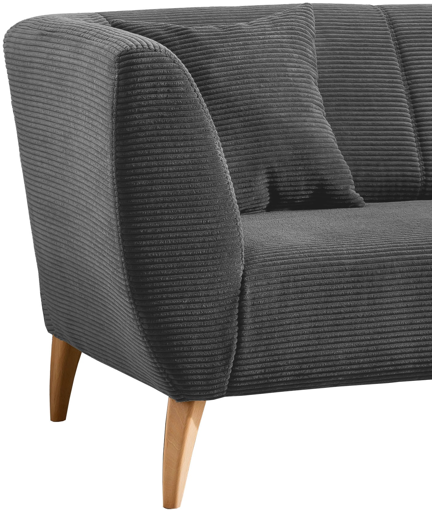 Home affaire 2-Sitzer zwei verschiedene Fußfarben wählbar