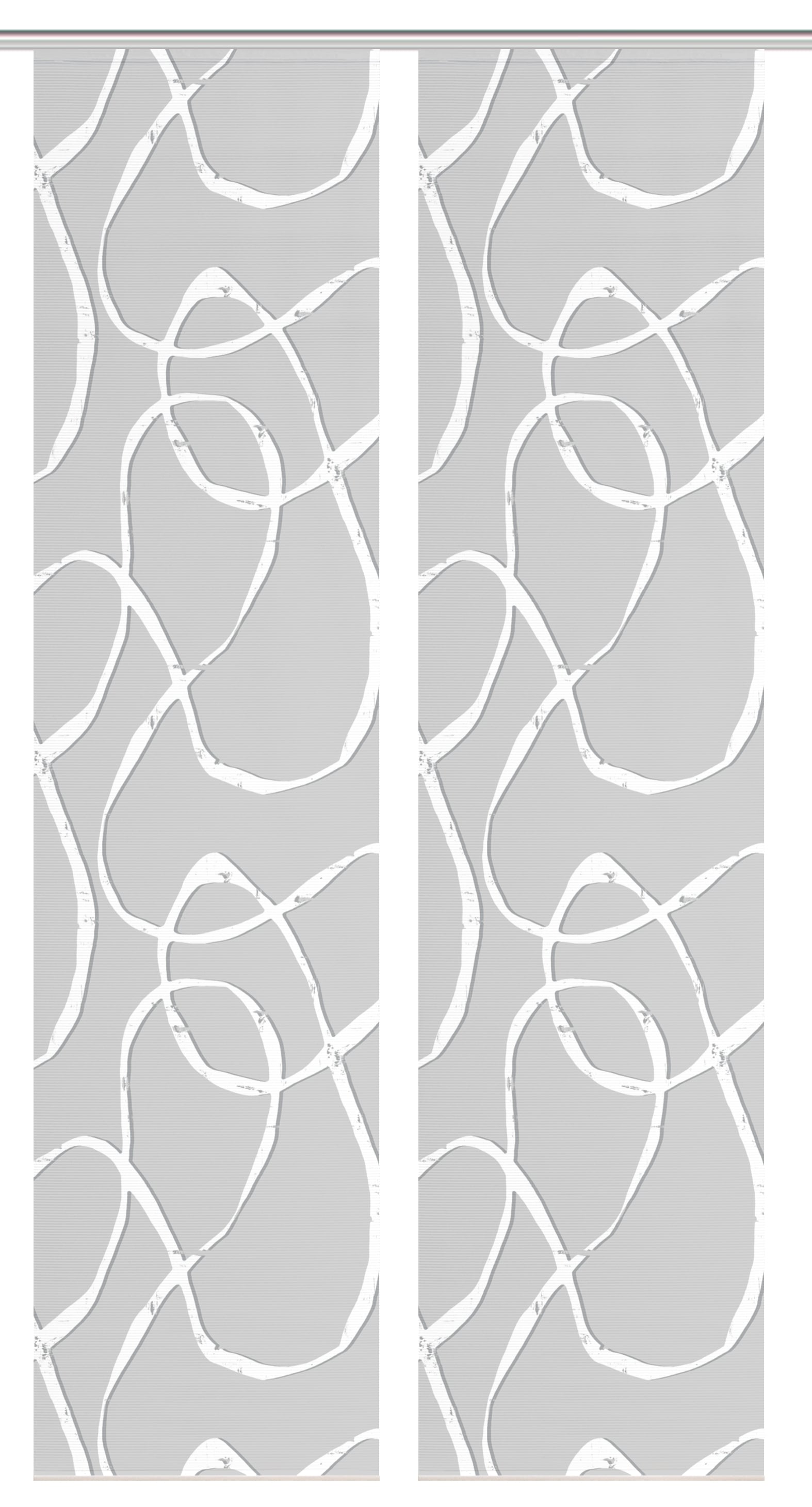 Vision S Schiebegardine »OPHELIA« Paneelwagen 2 Stk. tlg. Schiebevorhang,Bambusoptik,Digitaldruck,SET