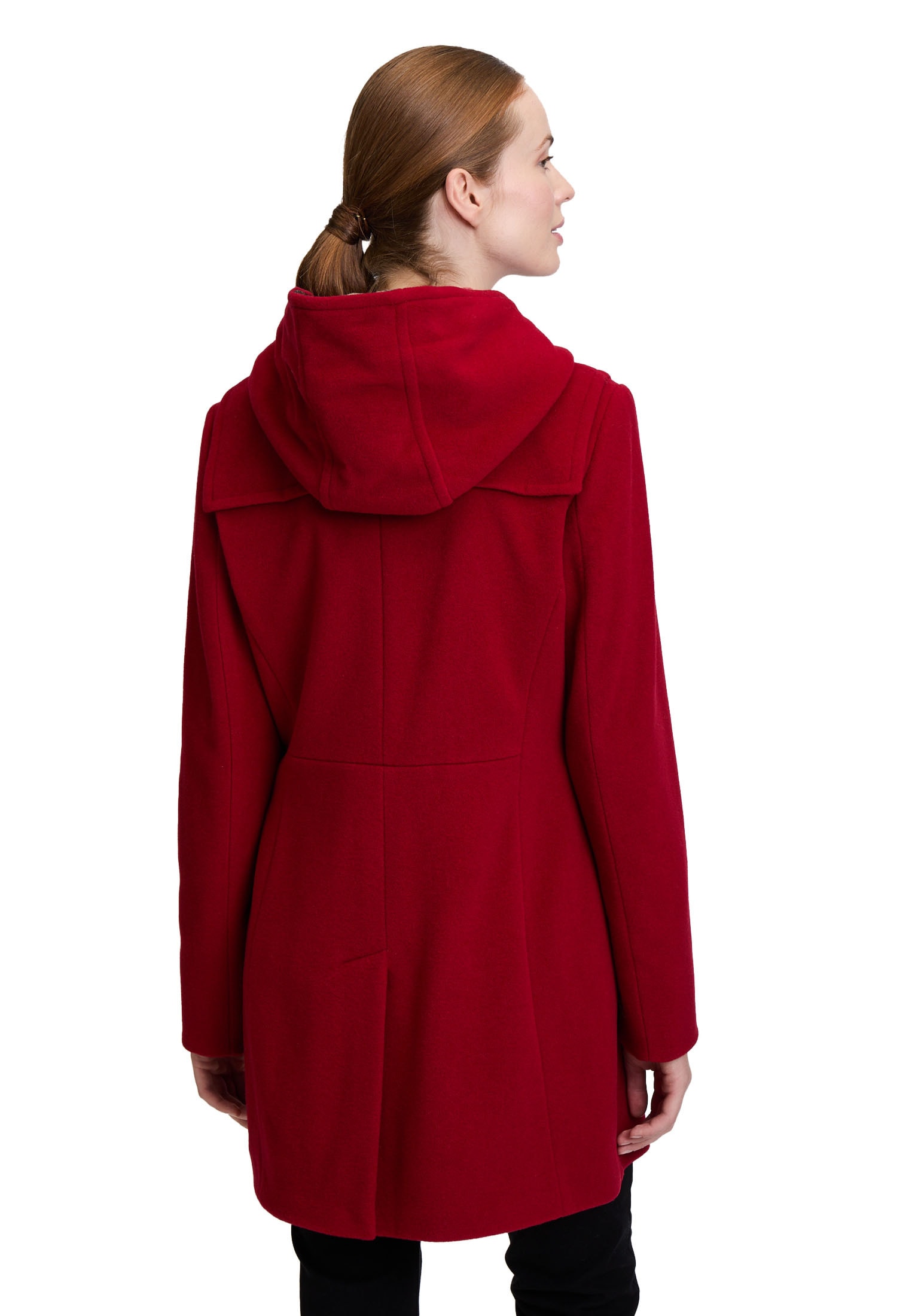 Gil Bret Wolljacke »Dufflecoat mit Kapuze«