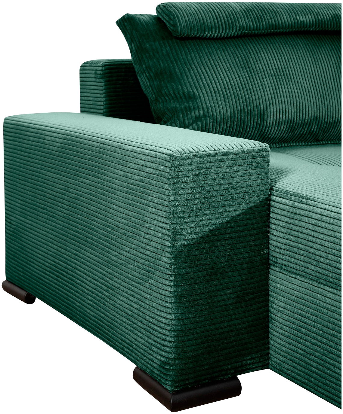 COLLECTION AB Wohnlandschaft »XXXL-Josy Relax U-Form Breite 352 cm, mit 2 gleich großen Recamieren«, inkl. Bettfunktion, Bettkasten, mit 4 Rückenkissen in zwei Größen