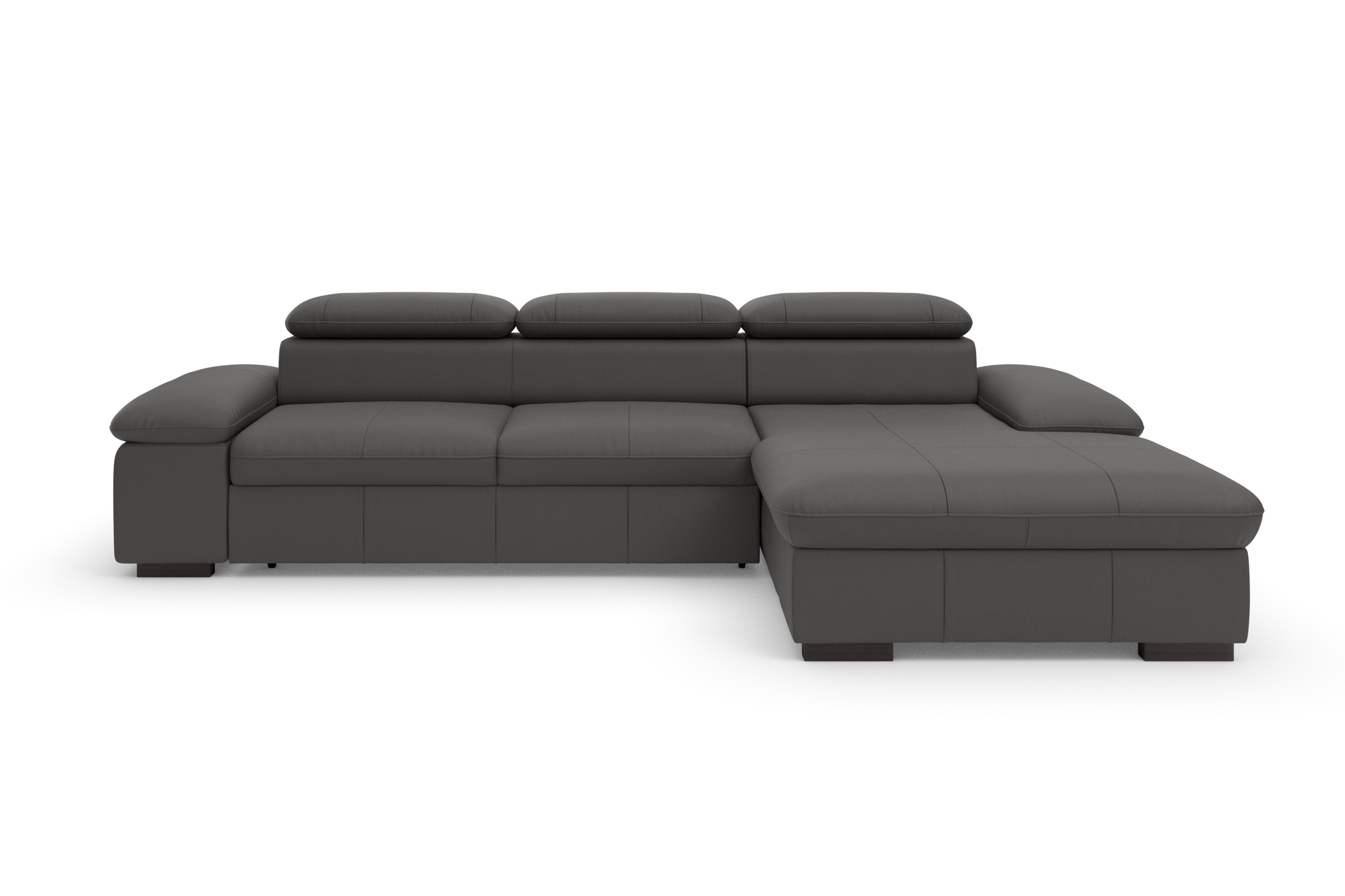 Home affaire Ecksofa »Alberto L-Form«, mit Kopfteilverstellung, wahlweise mit Bettfunktion