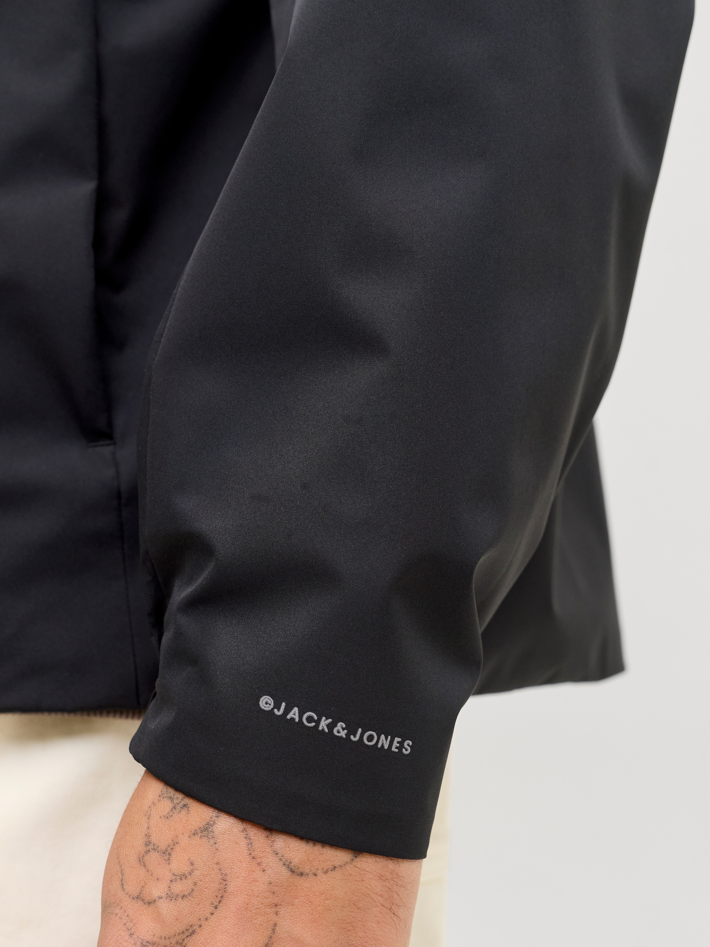 Jack & Jones Kurzjacke »JJESOHO LIGHT JACKET SN« mit Kapuze mit Kapuze