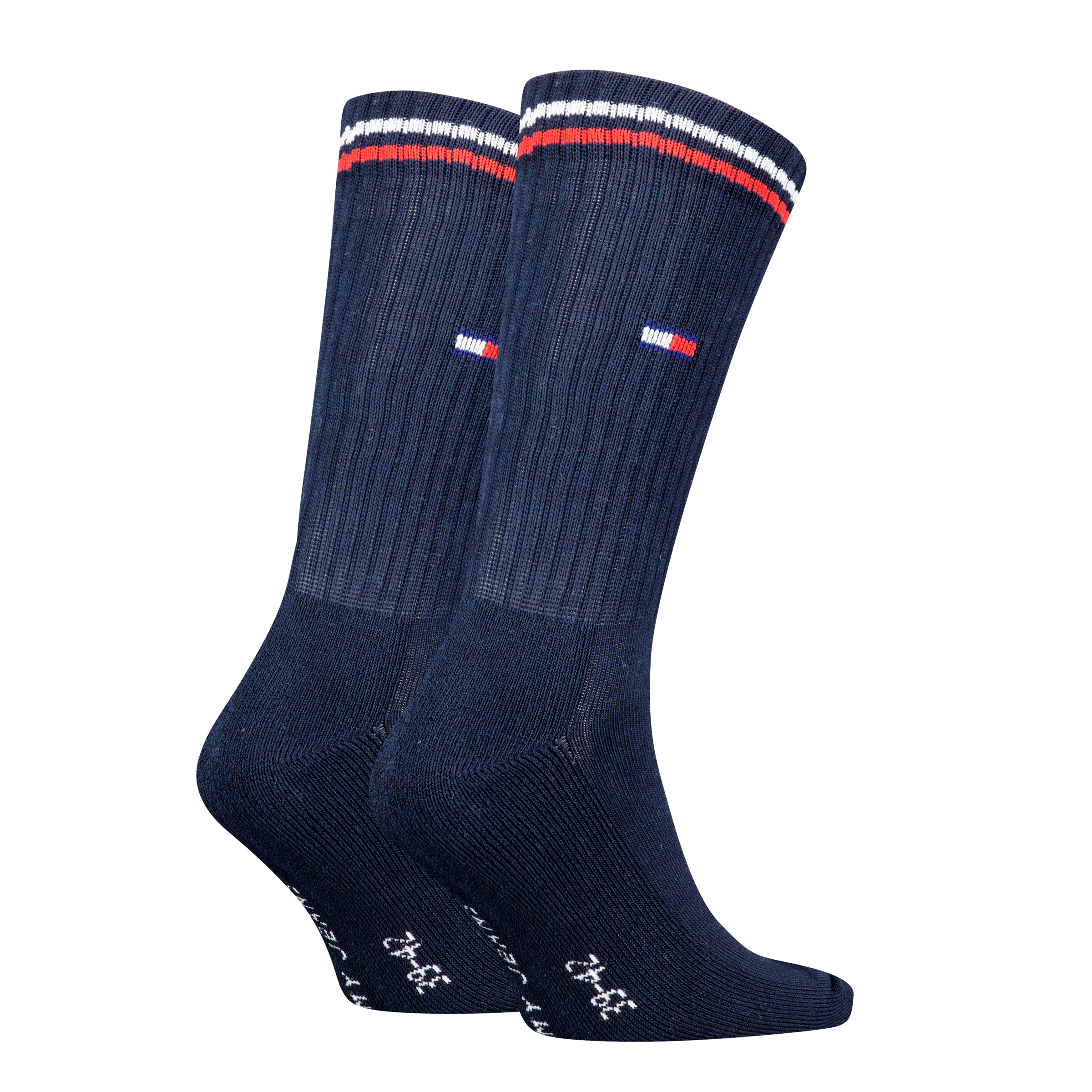 Tommy Hilfiger Socken »TH UNI TJ SOCK 2P ICONIC«, (2 Paar), Verstärkte Ferse und Spitze für zusätzliche Strapazierfähigkeit