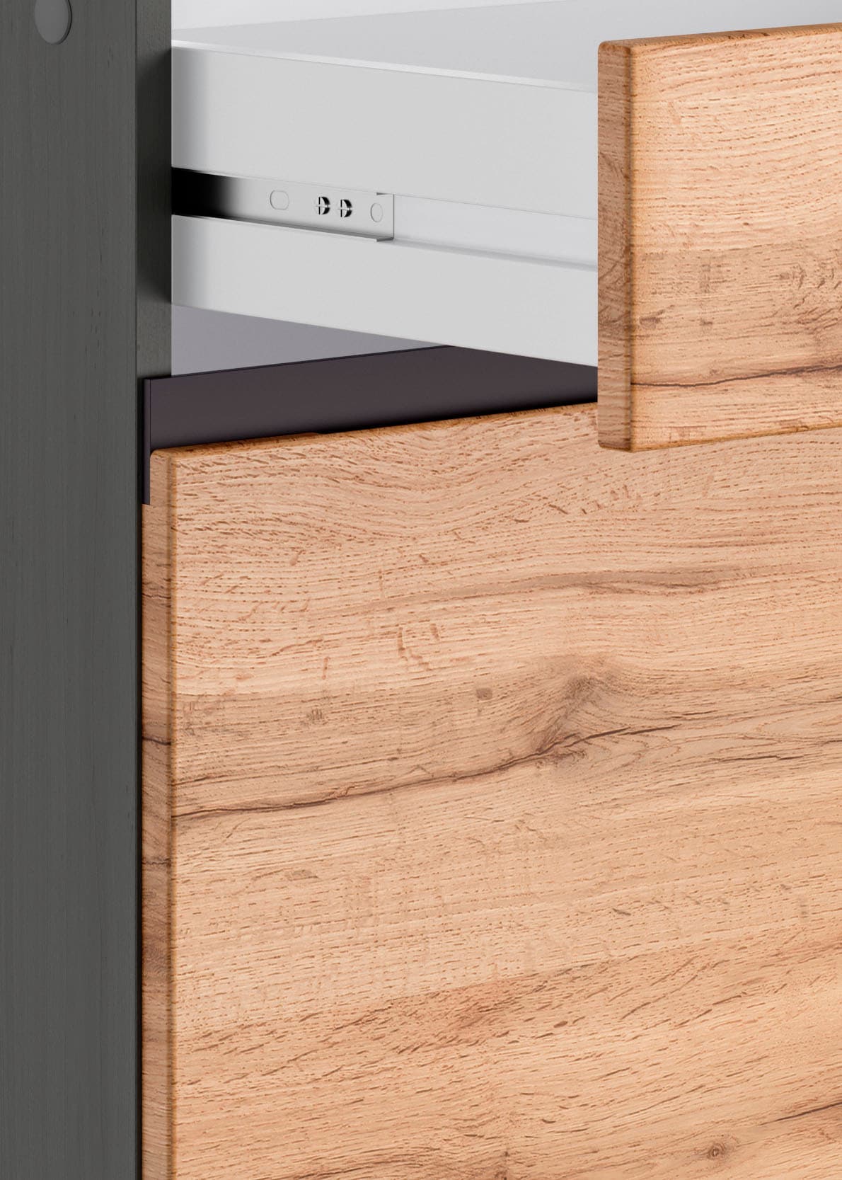 KOCHSTATION Winkelküche »KS-Riesa« Stellbreite 340x150 cm, wahlweise mit oder ohne E-Geräte