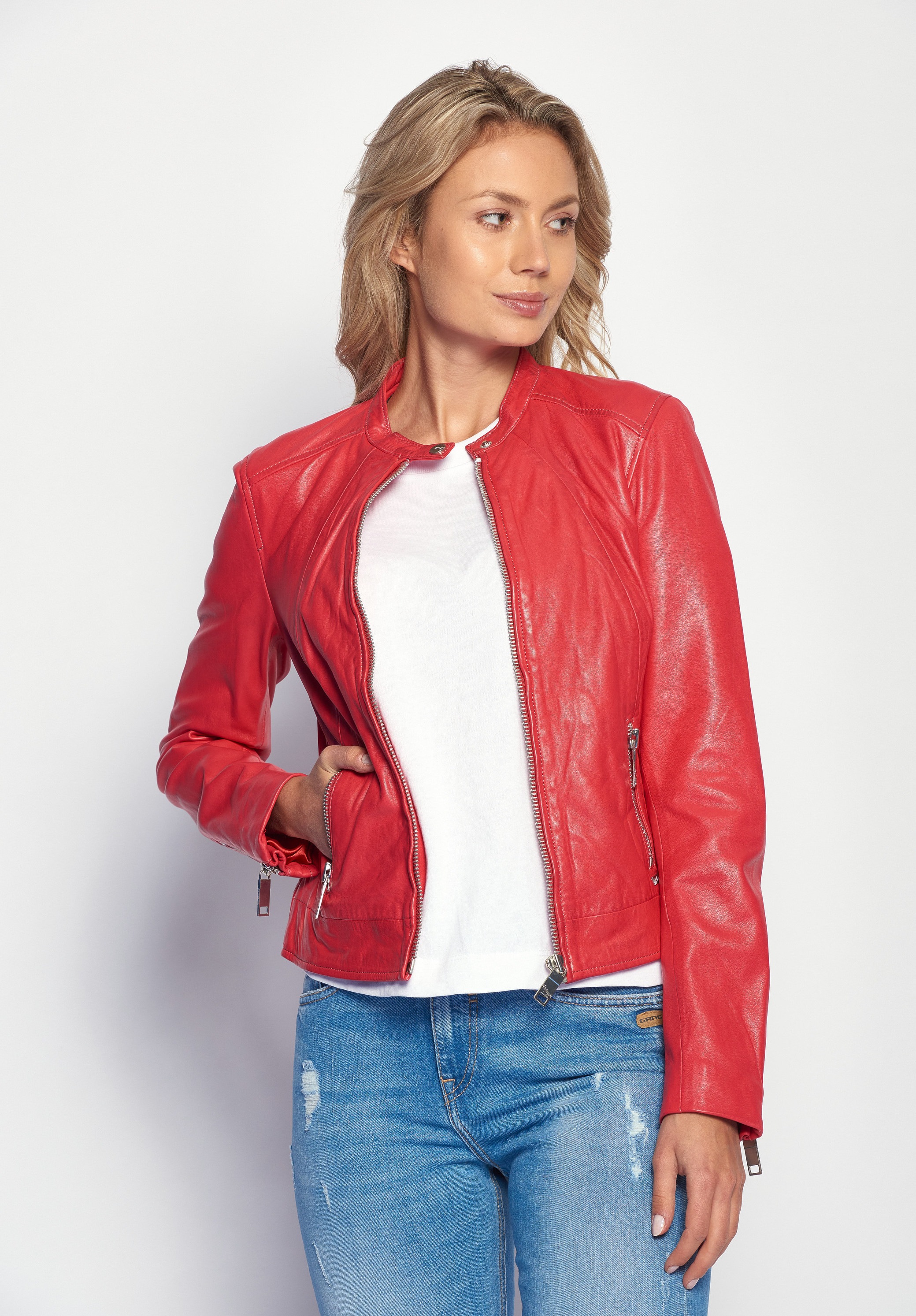 Maze Bikerjacke »Lederjacke«
