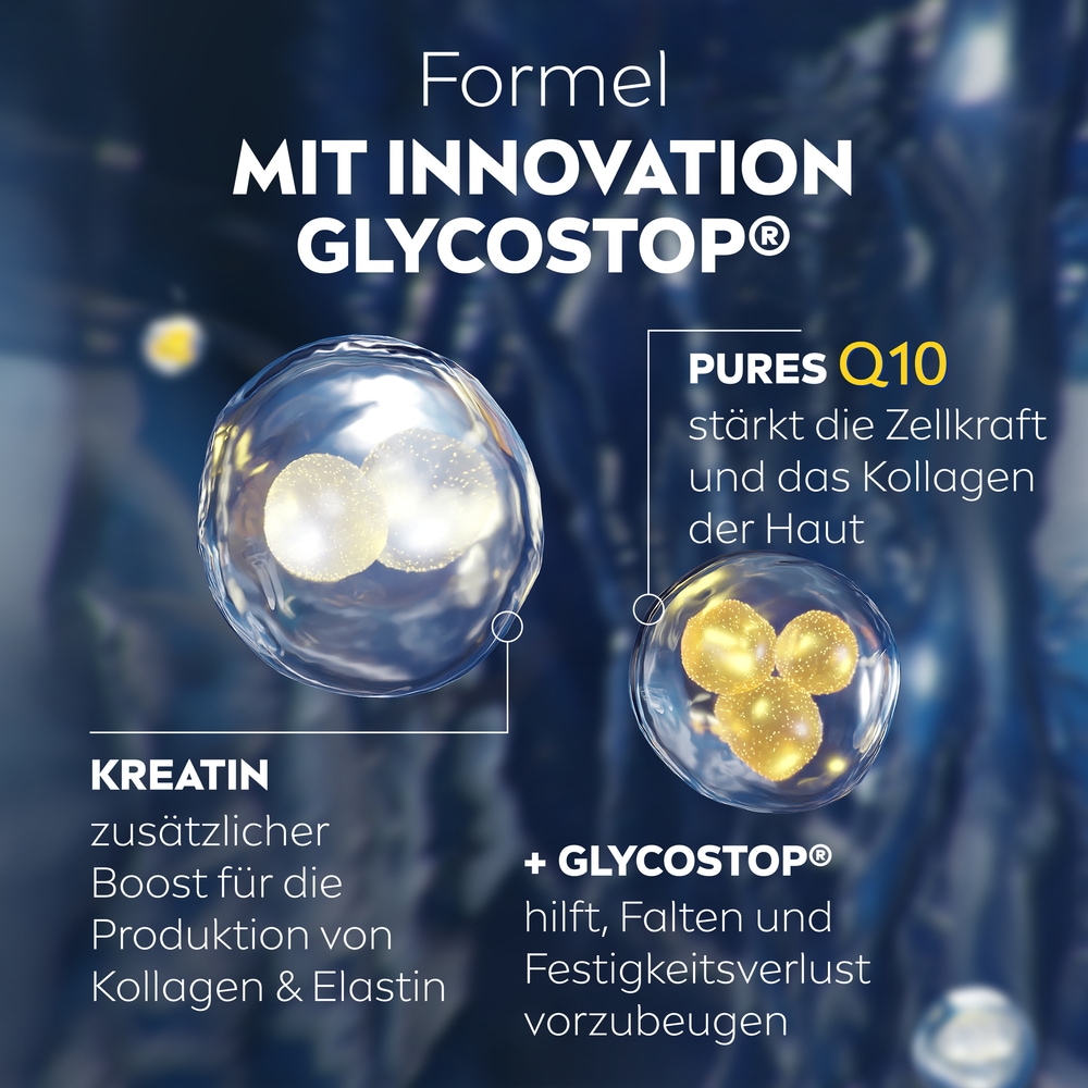 Nivea Nachtcreme »Q10 ANTI-FALTEN NACHTPFLEGE« für sichtbar straffere Haut und gemilderte Falten in 7 Tagen