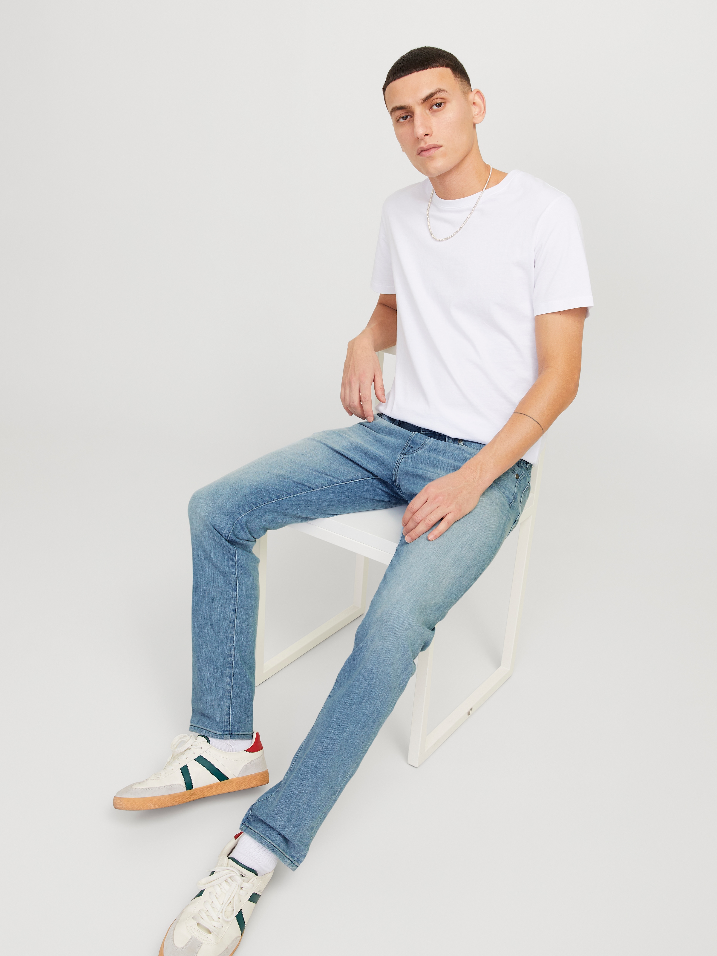 Jack & Jones Slim-fit-Jeans »JJIGLENN JJFOX AM 496 NOOS«