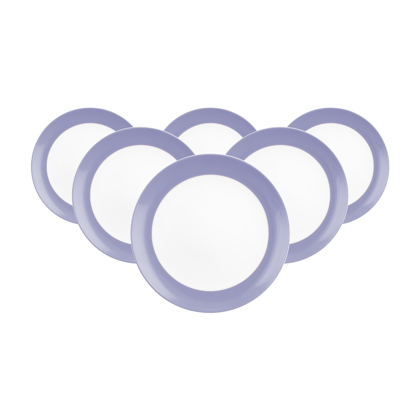 Seltmann Weiden Brotteller »Brotteller Liberty Pure Colors ø 17,5 cm 6er Set« Spülmaschinenfest, Mikrowellensicher, Ofenfest