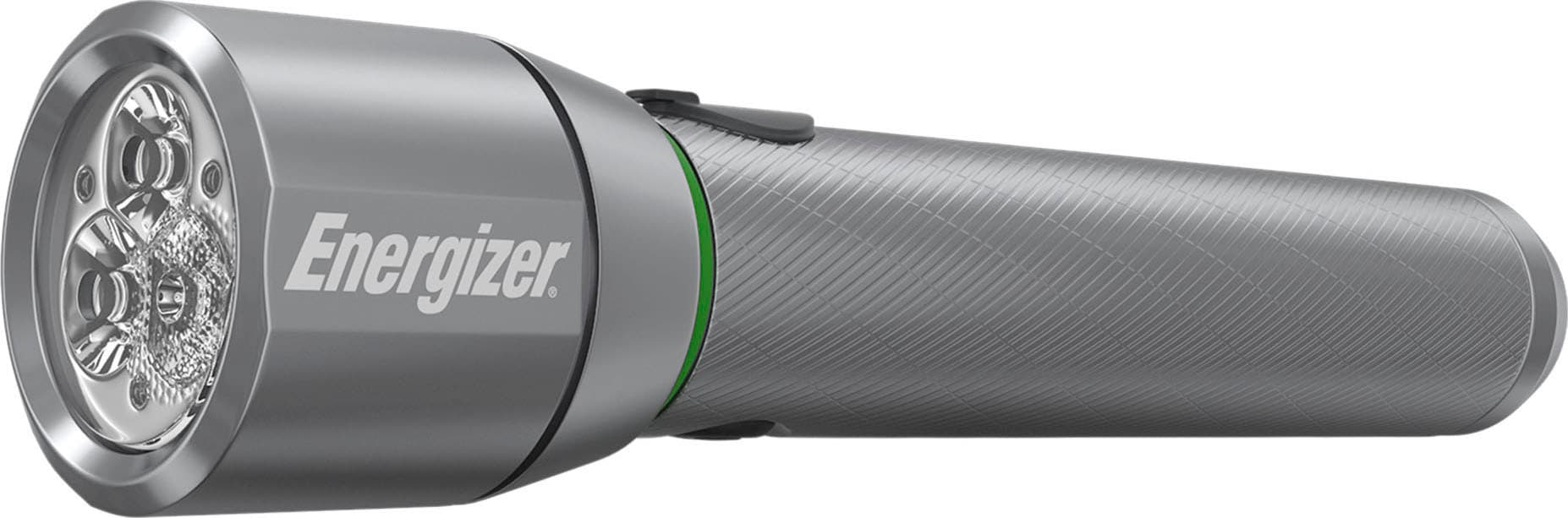 Energizer LED Taschenlampe »Vision HD Metall wiederaufladbar 1200 Lumen«, mit Digital Fokus und zweiseitigem USB-Ladekabel