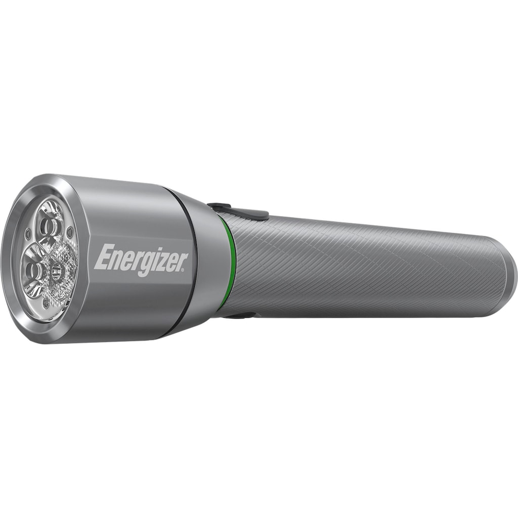 Energizer LED Taschenlampe »Vision HD Metall wiederaufladbar 1200 Lumen«, mit Digital Fokus und zweiseitigem USB-Ladekabel