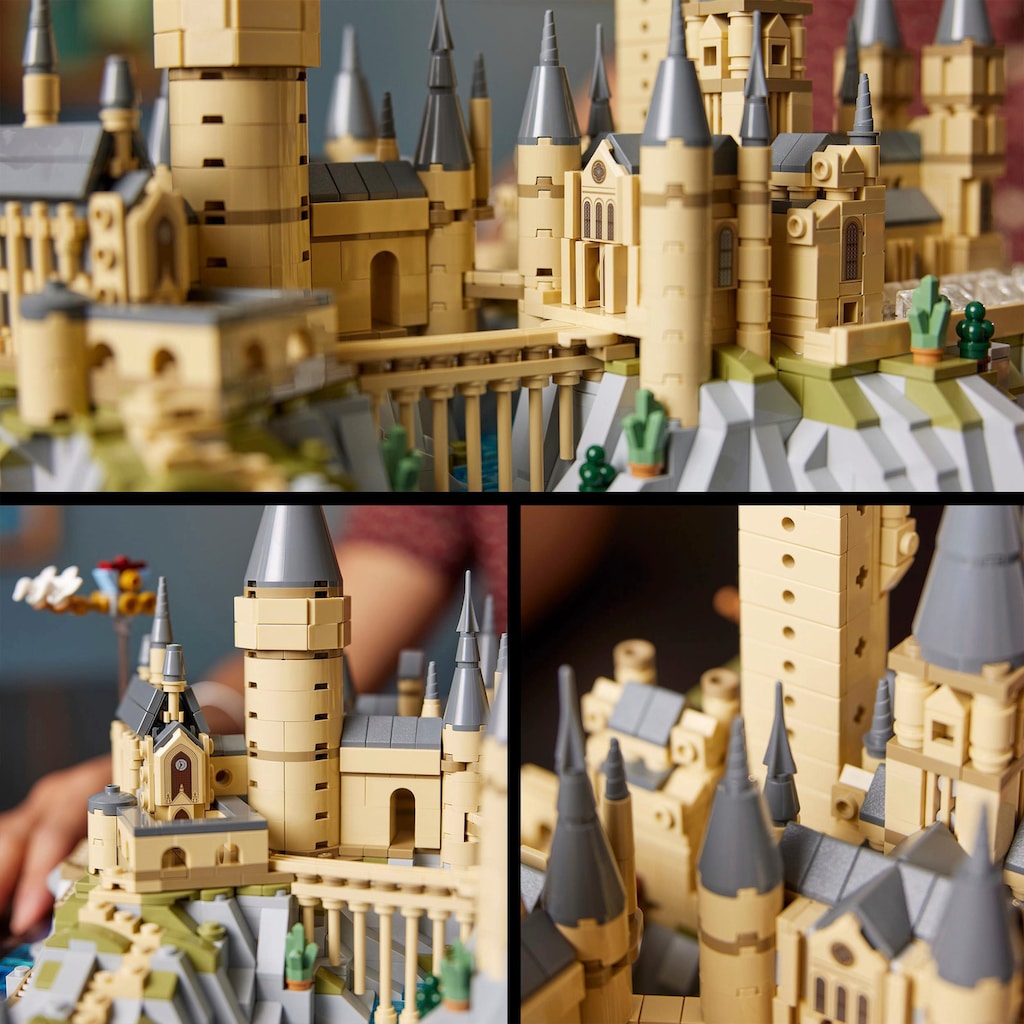 LEGO® Konstruktionsspielsteine »Schloss Hogwarts mit Schlossgelände (76419), LEGO® Harry Potter«, (2660 St.)