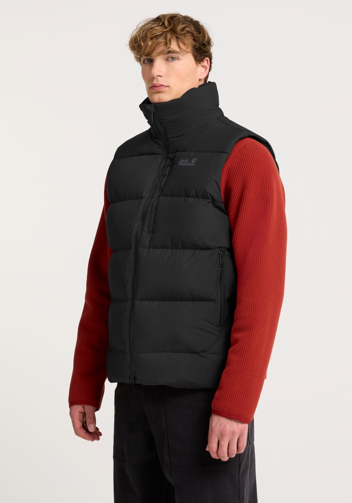 Jack Wolfskin Daunenweste »COLONIUS VEST M RDS« Daunenweste, winddicht, wasserabweisend