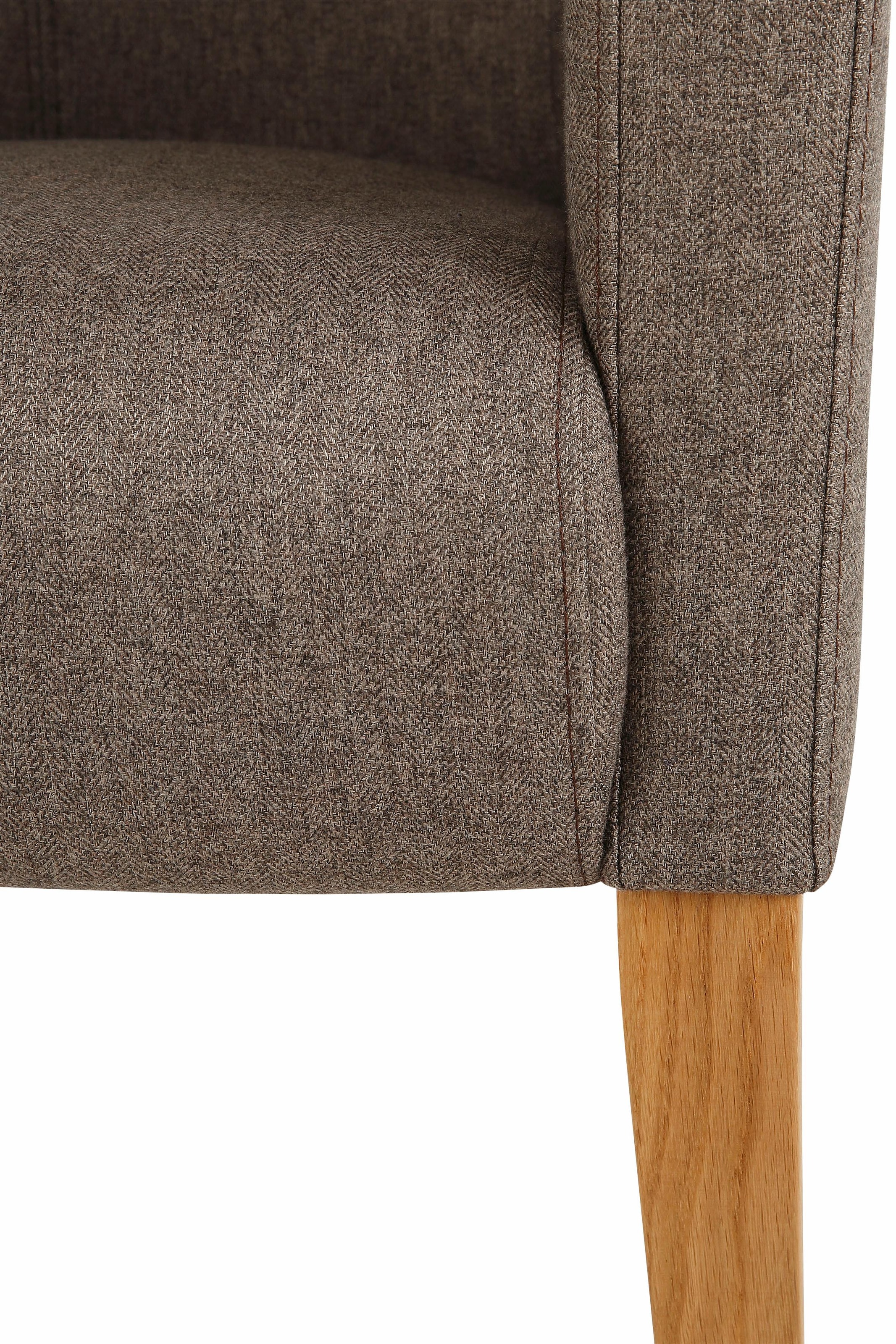 Home affaire Armlehnstuhl »King BESTSELLER!«, Feinstruktur, Esszimmerstuhl mit bequemer Polsterung, Esszimmersessel mit Armlehnen
