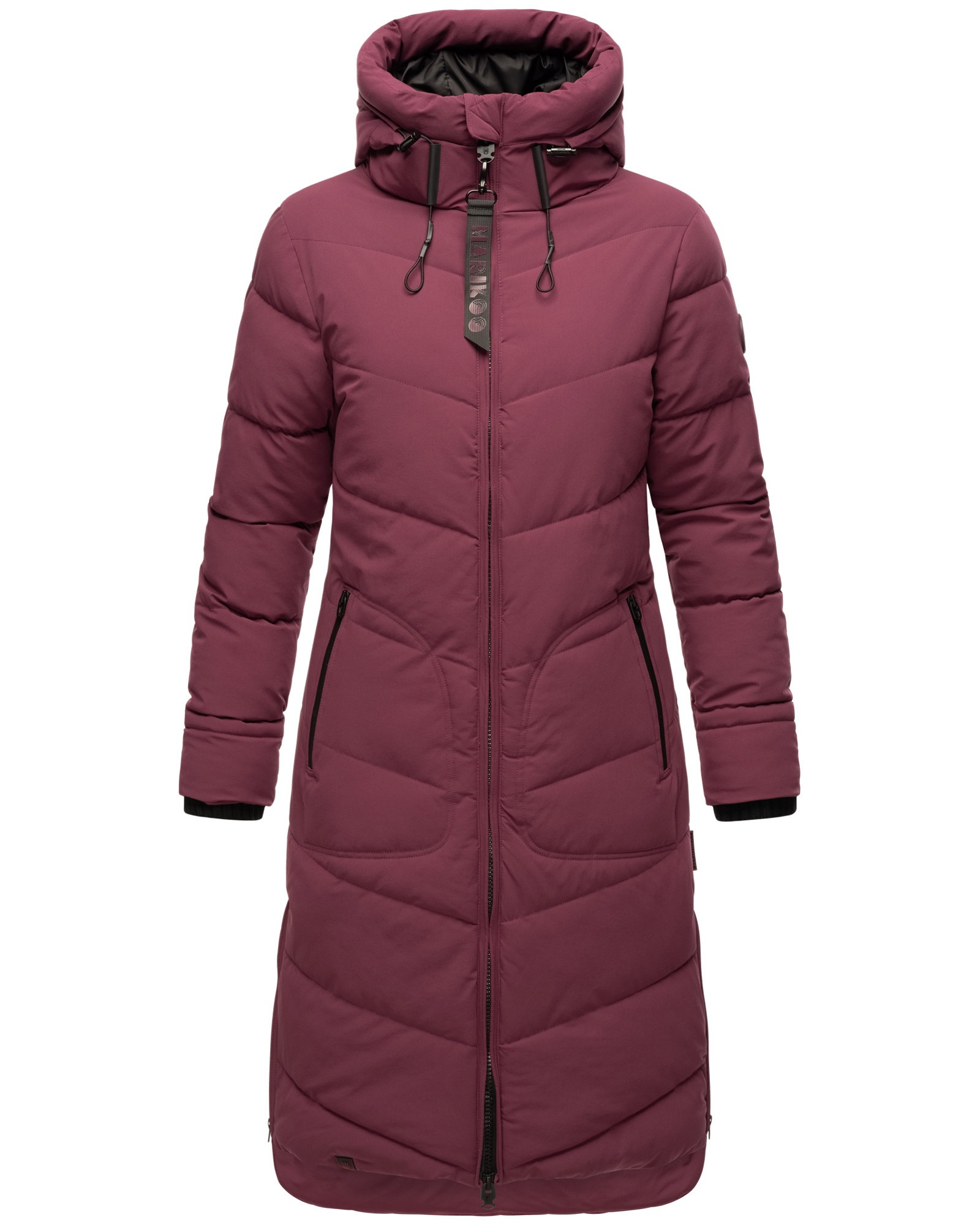 Marikoo Winterjacke »Marikoo Benikoo Damen lange Winterjacke B949«