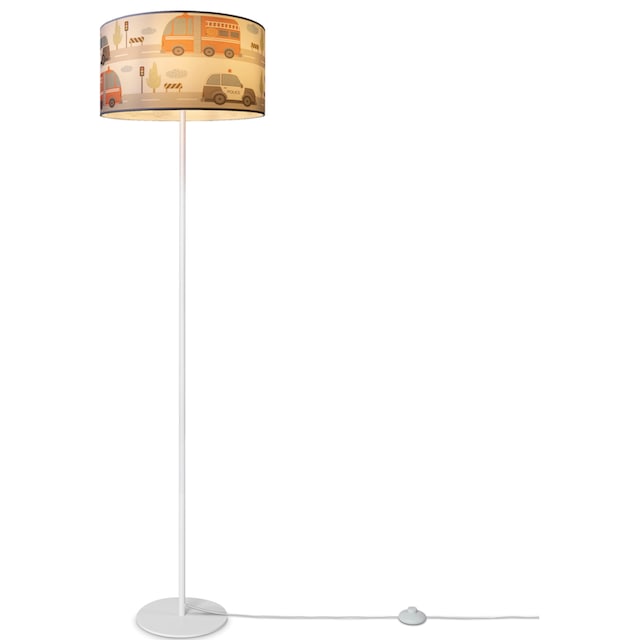 Paco Home Stehlampe »Luca Capri«, Kinder Lampe Stehlampe Stoff Lampenschirm  Babyzimmer Feuerwehr online kaufen | mit 3 Jahren XXL Garantie