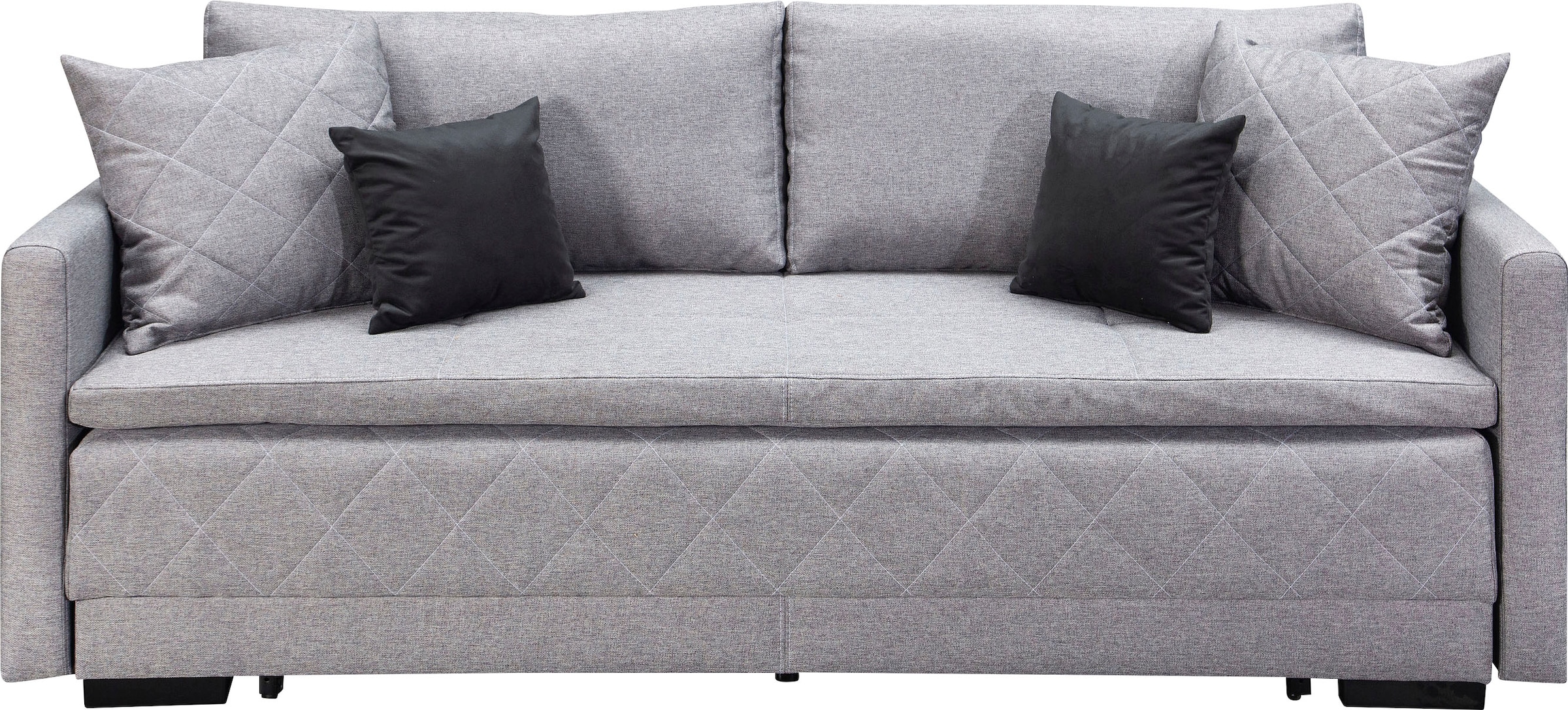 INOSIGN Schlafsofa »Potsdam«, mit Boxspringaufbau, Bettfunktion & Bettkasten, Dauerschlafsofa