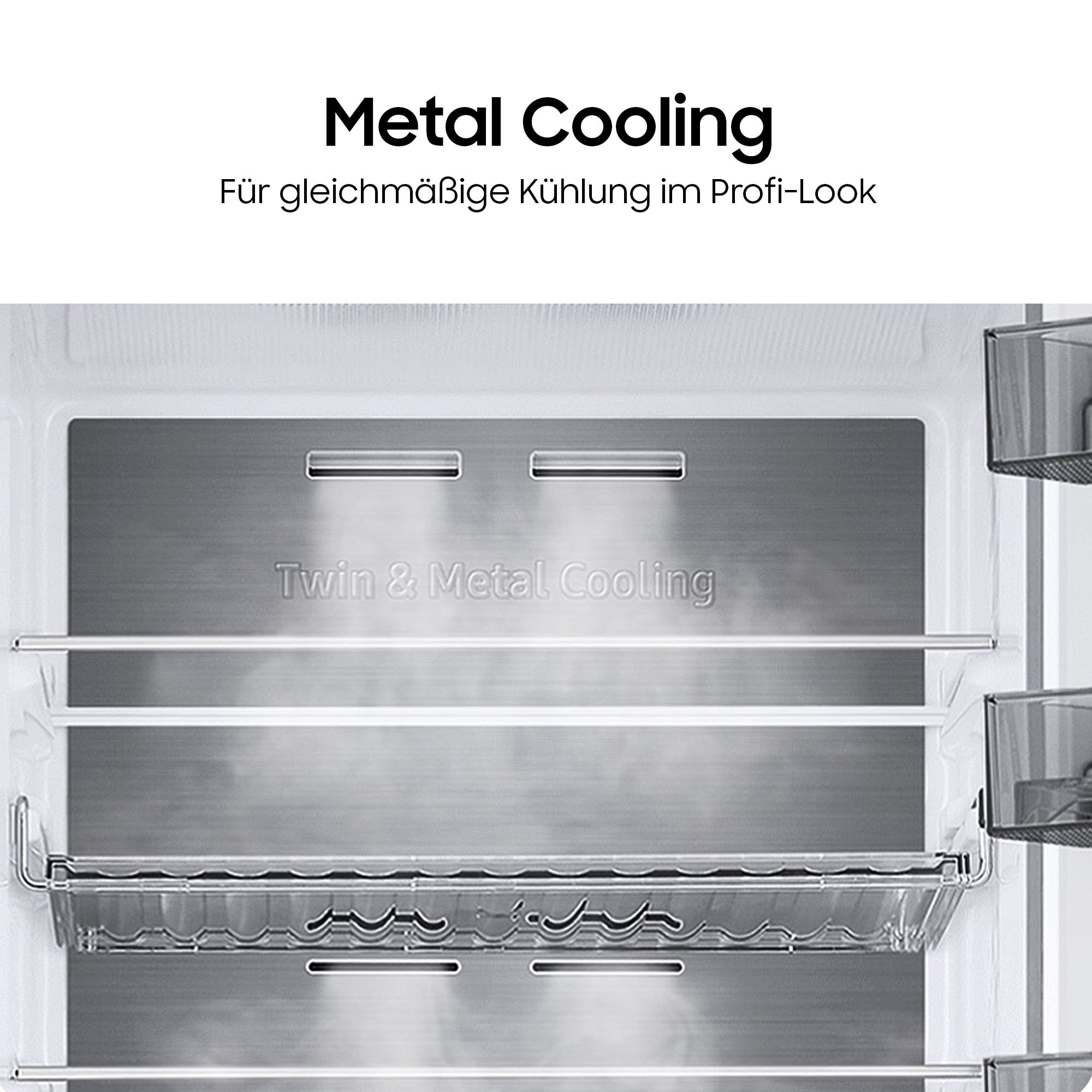 Samsung Kühl-/Gefrierkombination 8000 Serie »RL38C776ASR« 203 cm hoch 59,5 cm breit