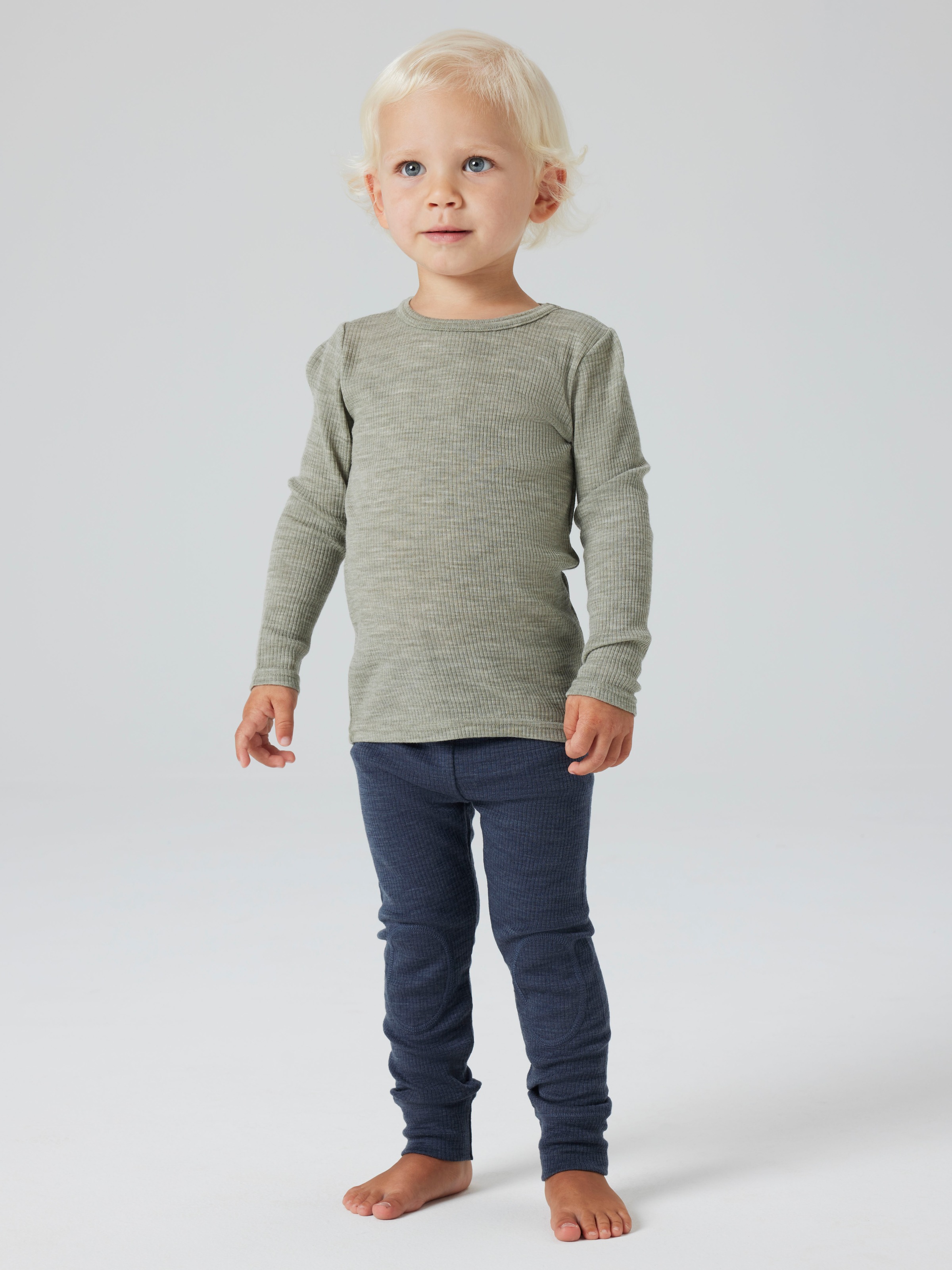 Name It Leggings »NMNWAX WOOL RIB LEGGING NOOS«, aus reiner Merinowolle