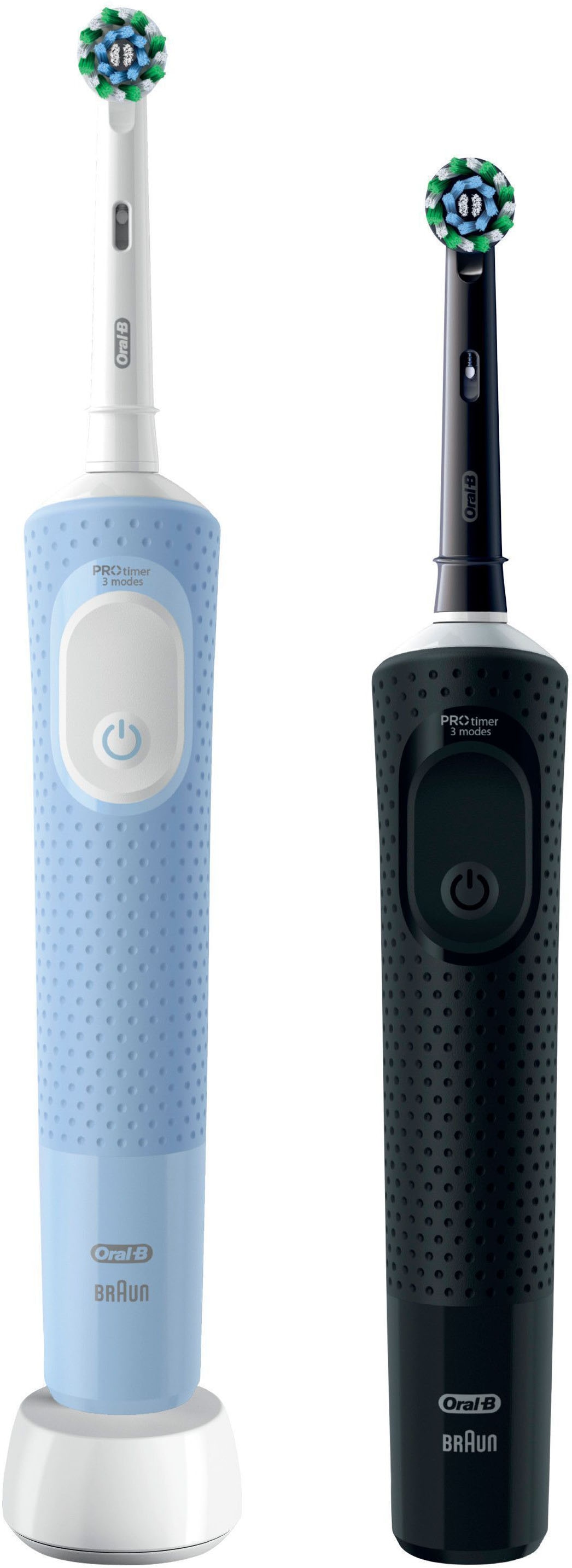 Oral-B Elektrische Zahnbürste »Vitality Pro Doppelpack« 2 Stk. Aufsteckbürsten Indikator-Borsten