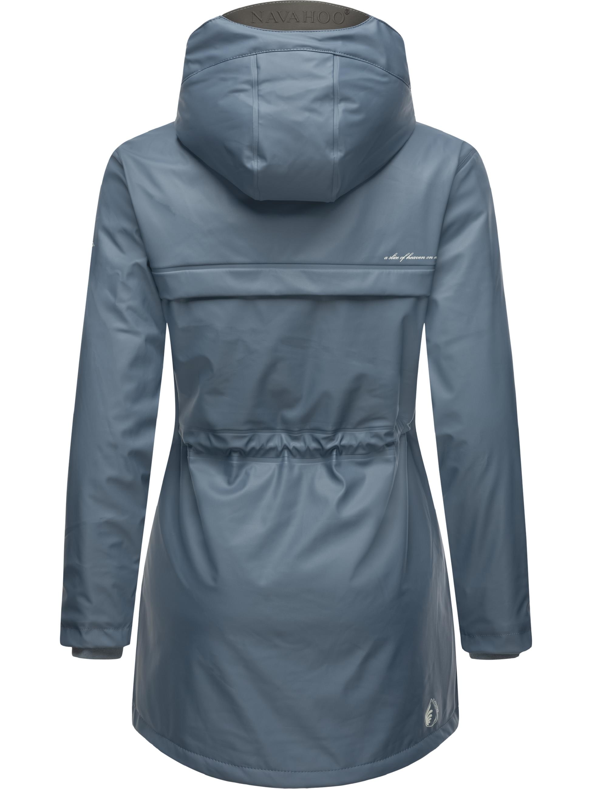 Navahoo Regenmantel »Regenmantel Rainy Forest«, modischer Damen Outdoor Regenparka